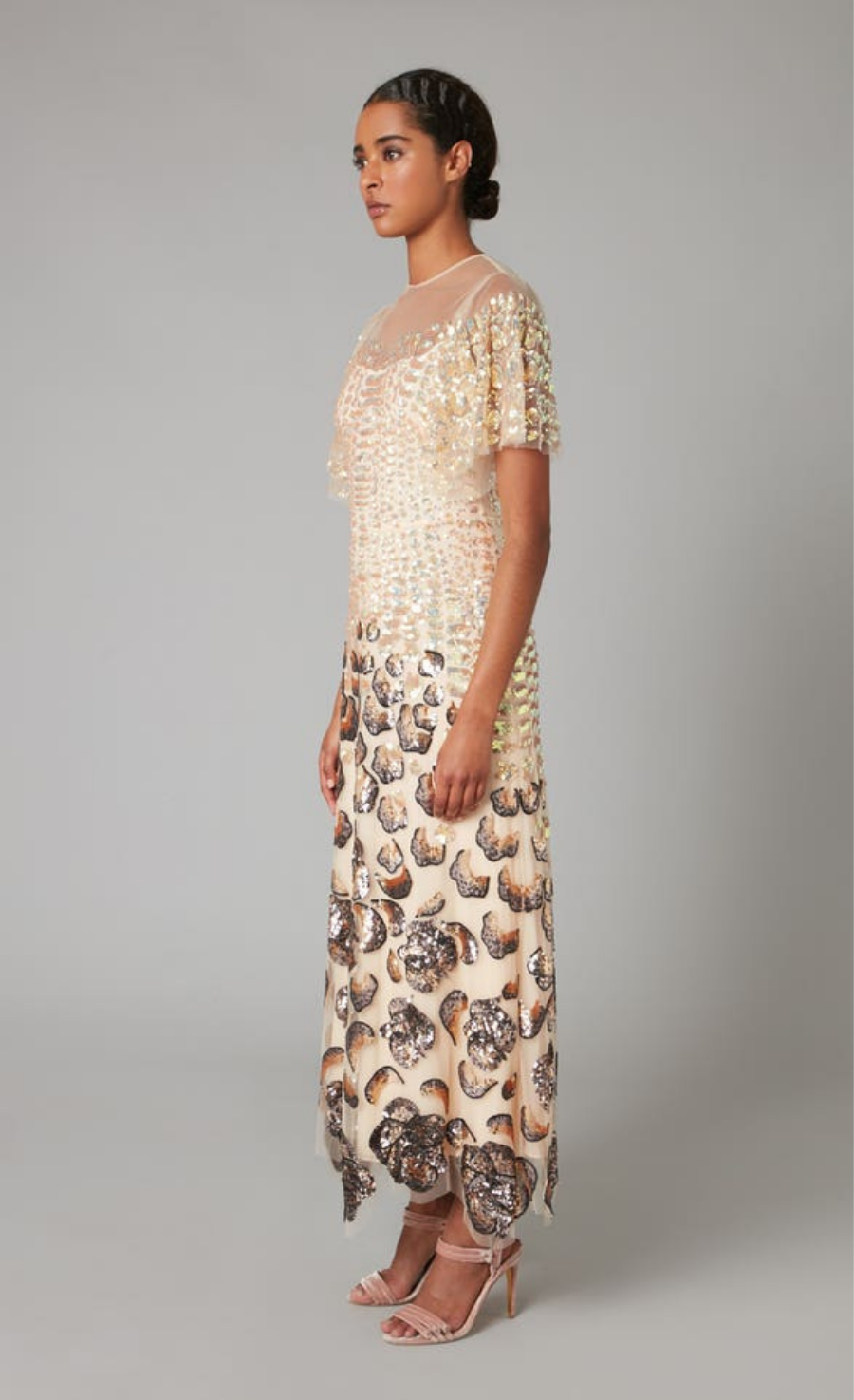 Piper Dress - Iridescent Gold