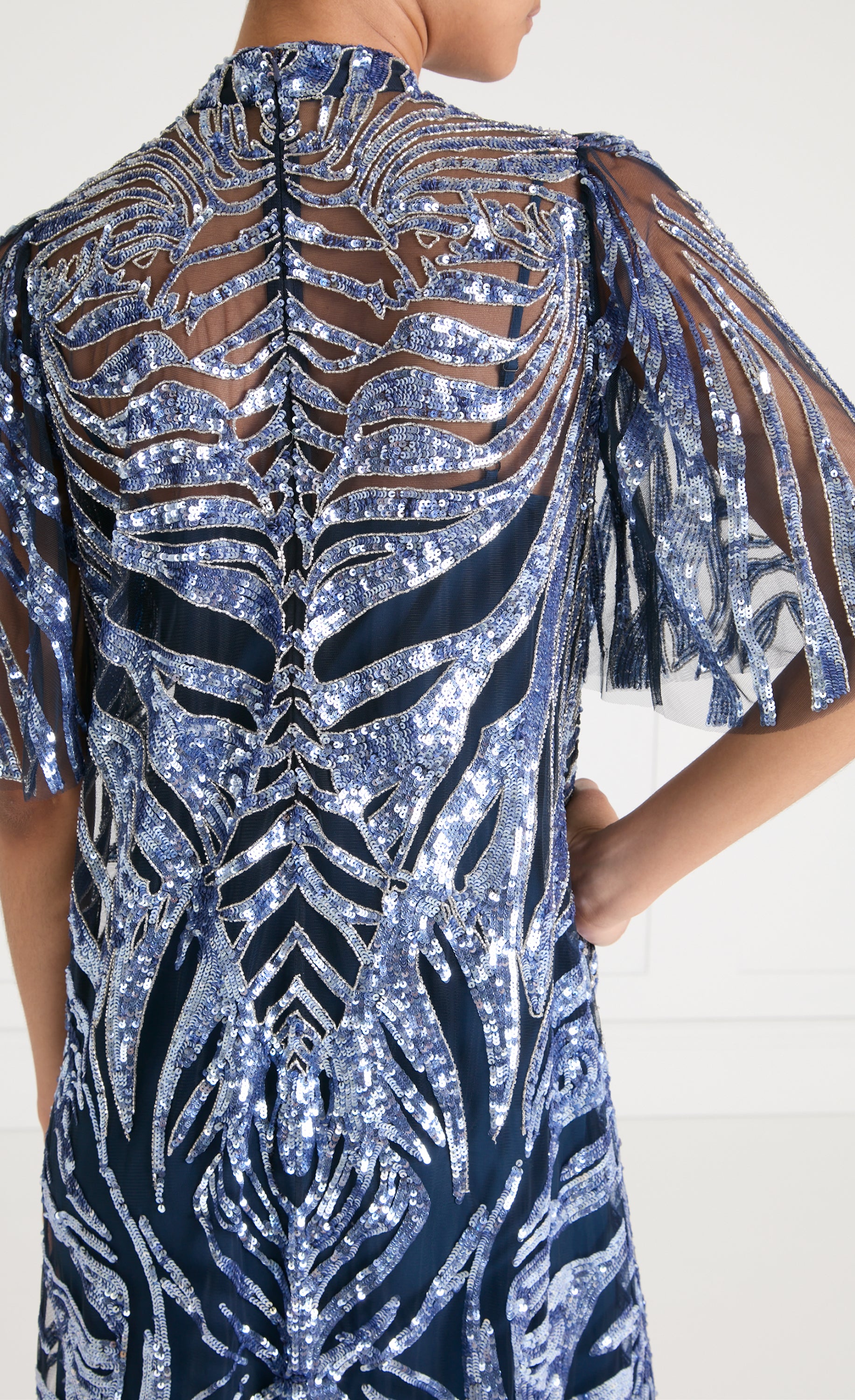 Ambrose Cocktail Dress - Midnight Orchid