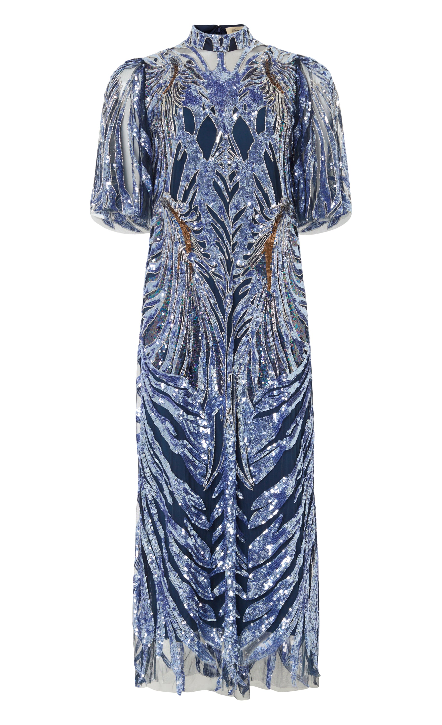 Ambrose Cocktail Dress - Midnight Orchid