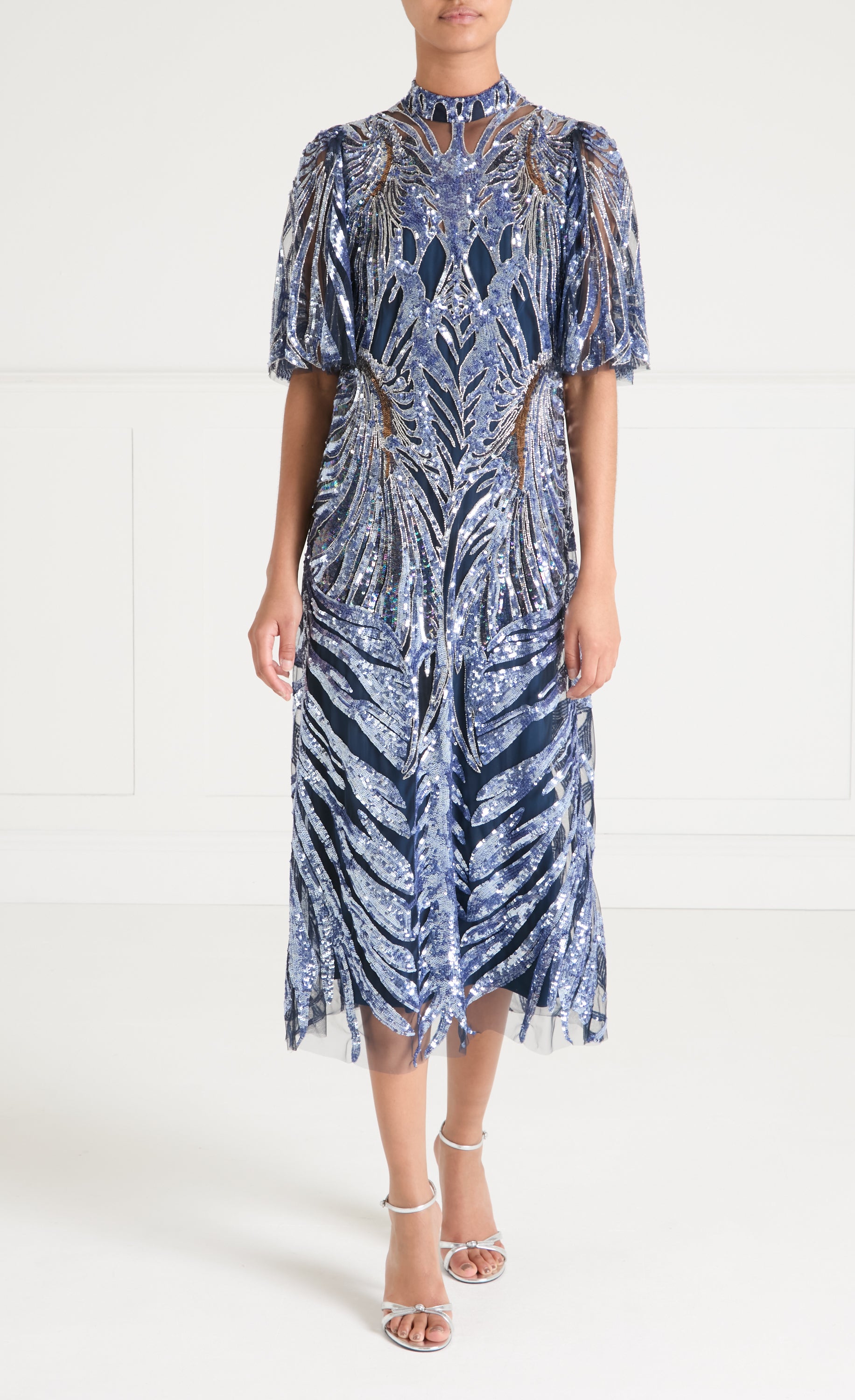 Ambrose Cocktail Dress - Midnight Orchid