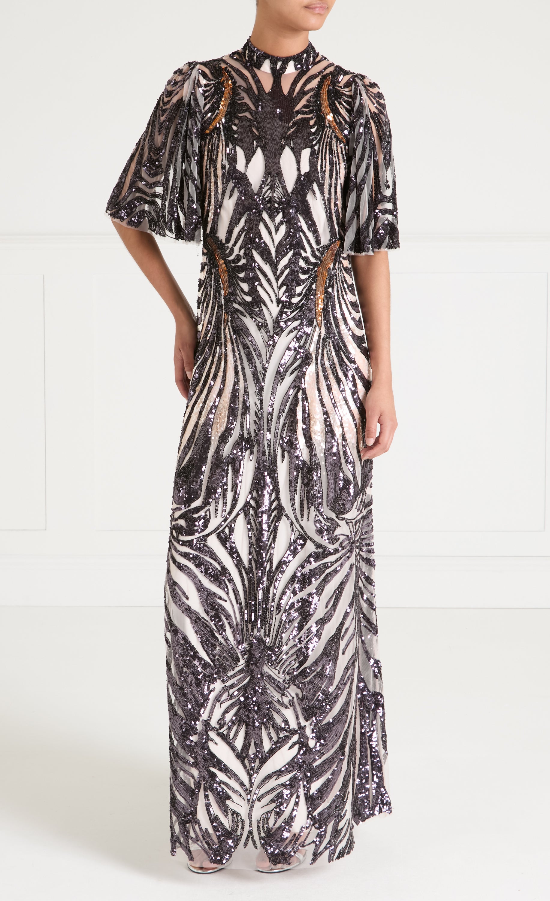 Ambrose Gown - White Orchid
