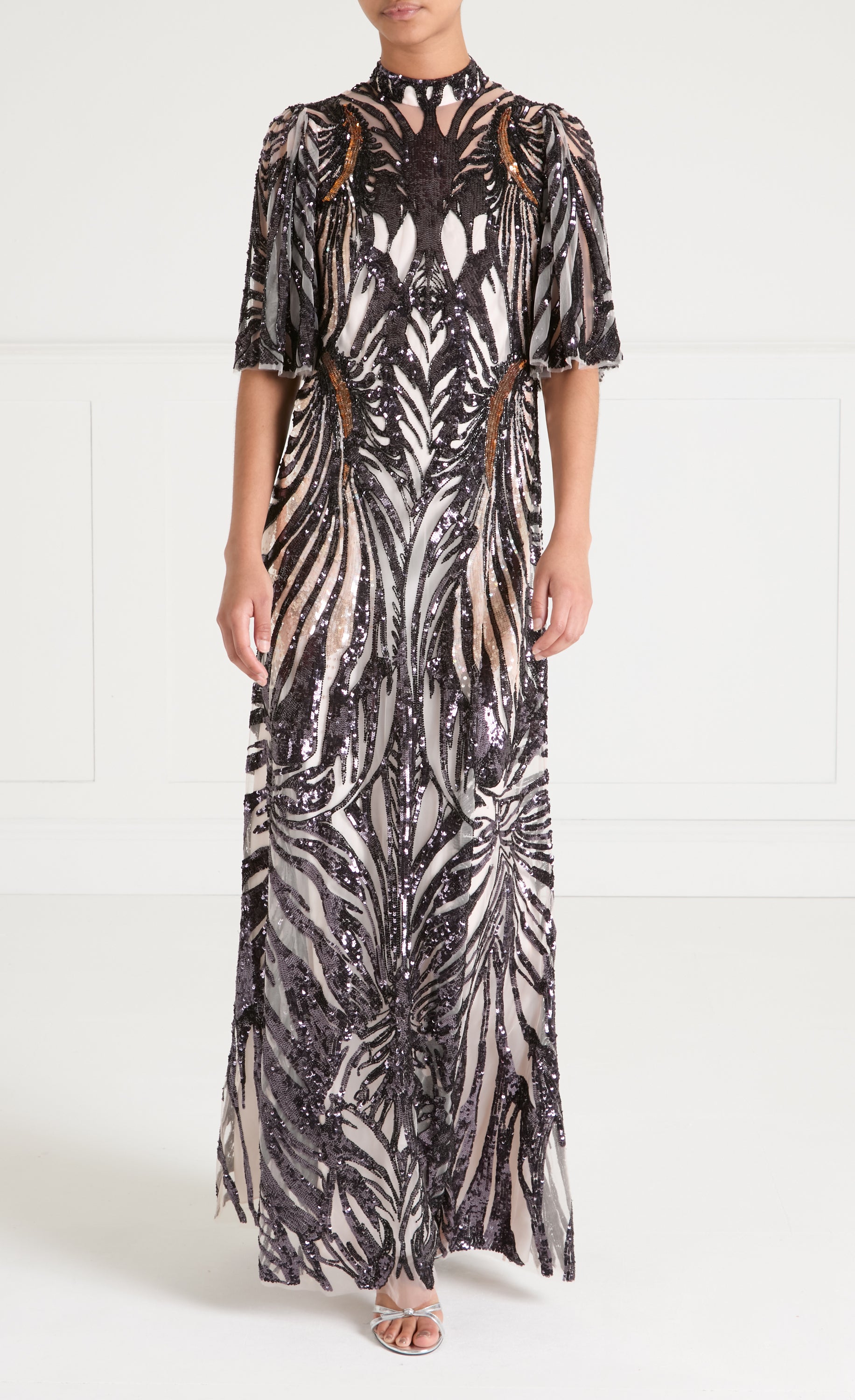 Ambrose Gown - White Orchid