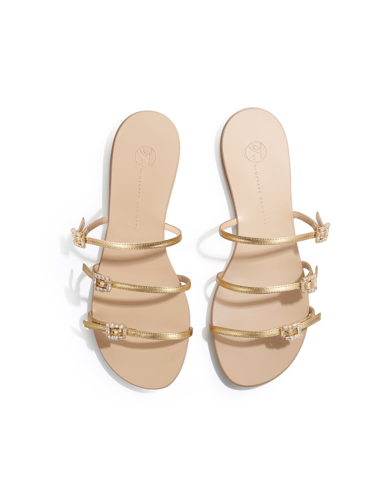 Eclipse Flat Sandals - Gold