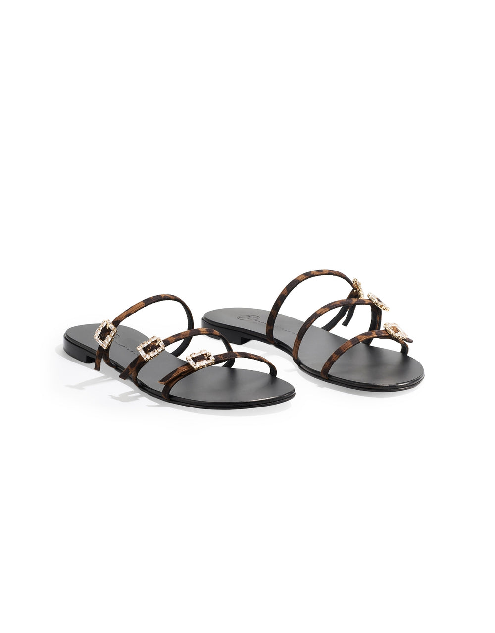 Eclipse Flat Sandals - Leopard