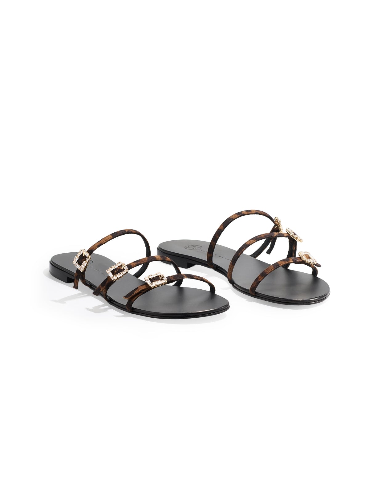 Eclipse Flat Sandals - Leopard