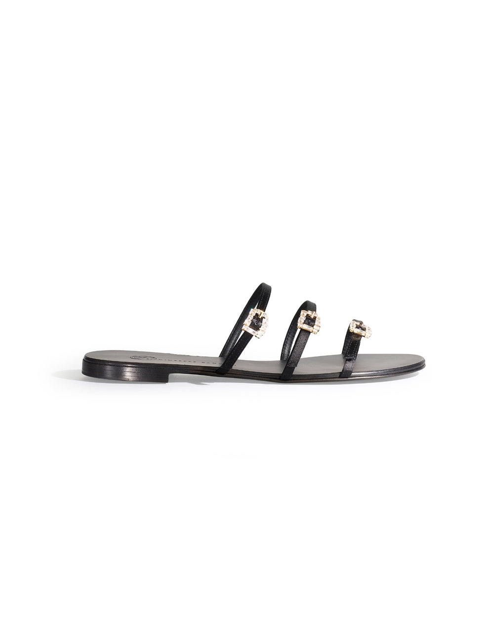 Eclipse Flat Sandals - Black
