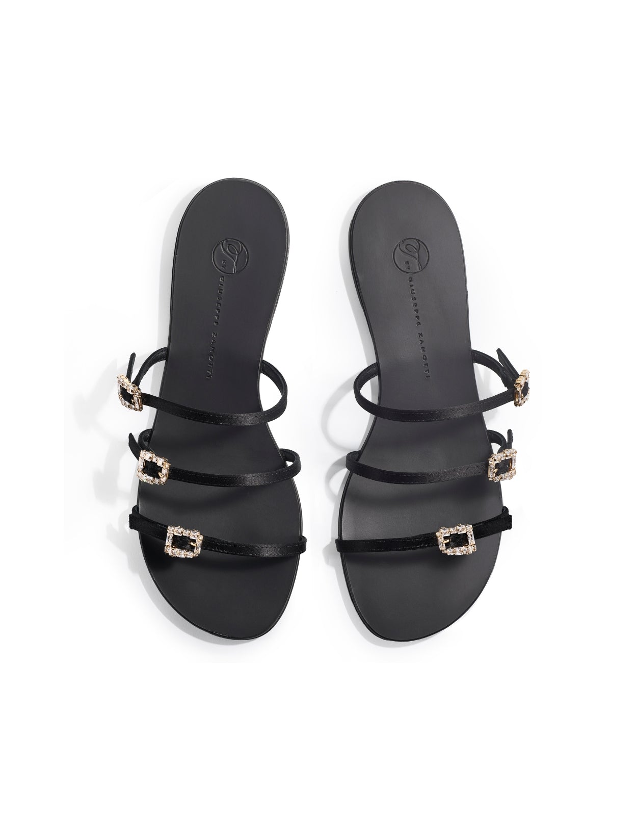 Eclipse Flat Sandals - Black