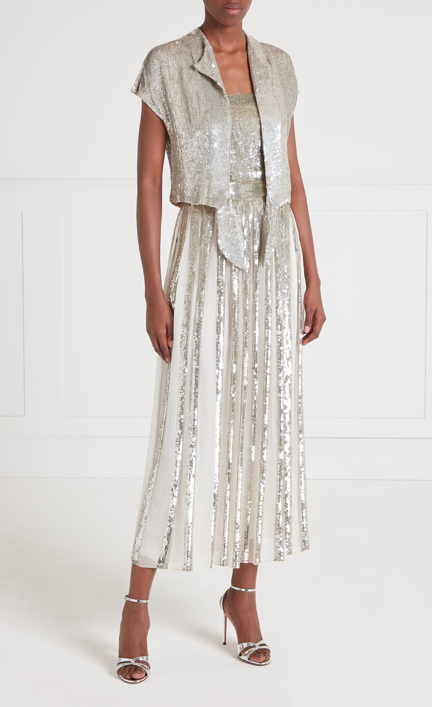 Filigree Jacket - Silver