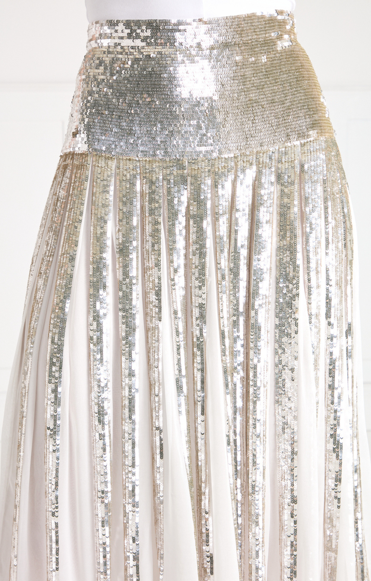 Filigree Skirt - Silver