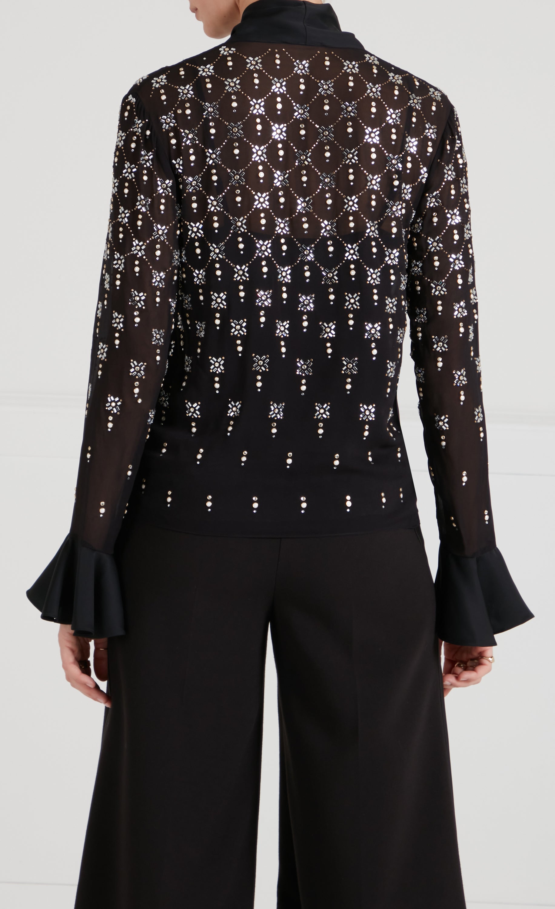 Gallantry Blouse - Black
