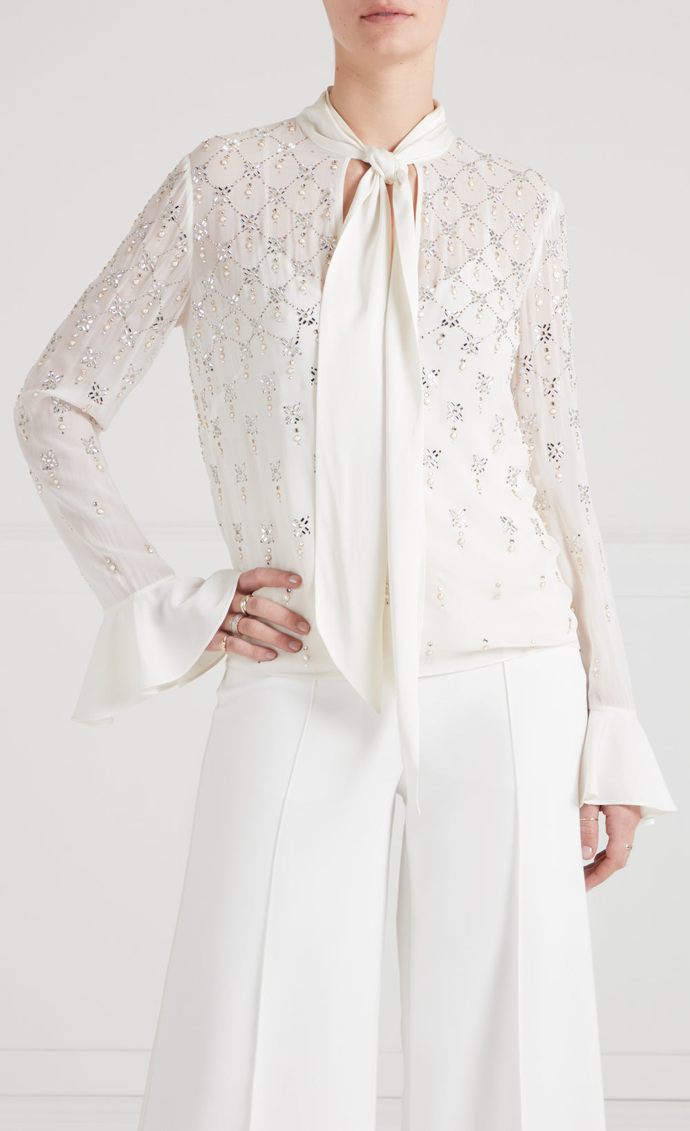 Gallantry Blouse - Ivory
