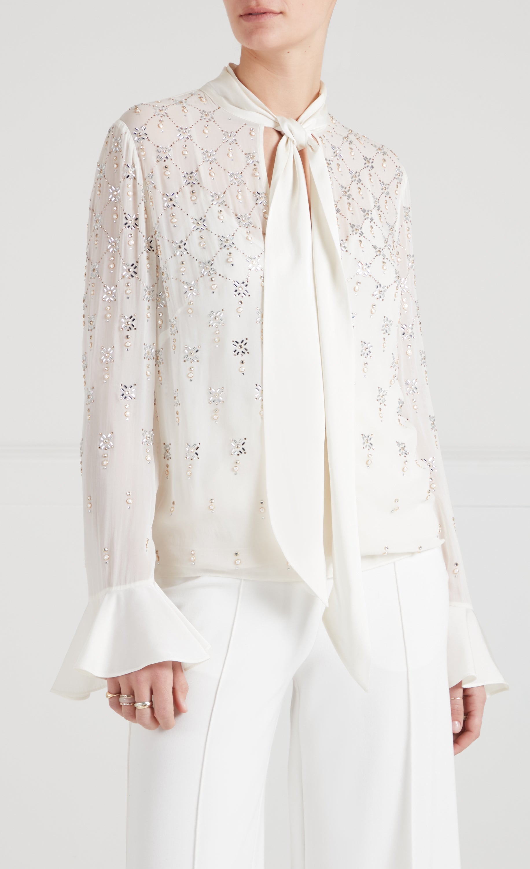Gallantry Blouse - Ivory