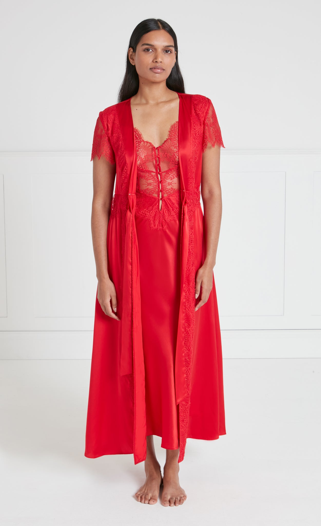 Gaia Robe - Red