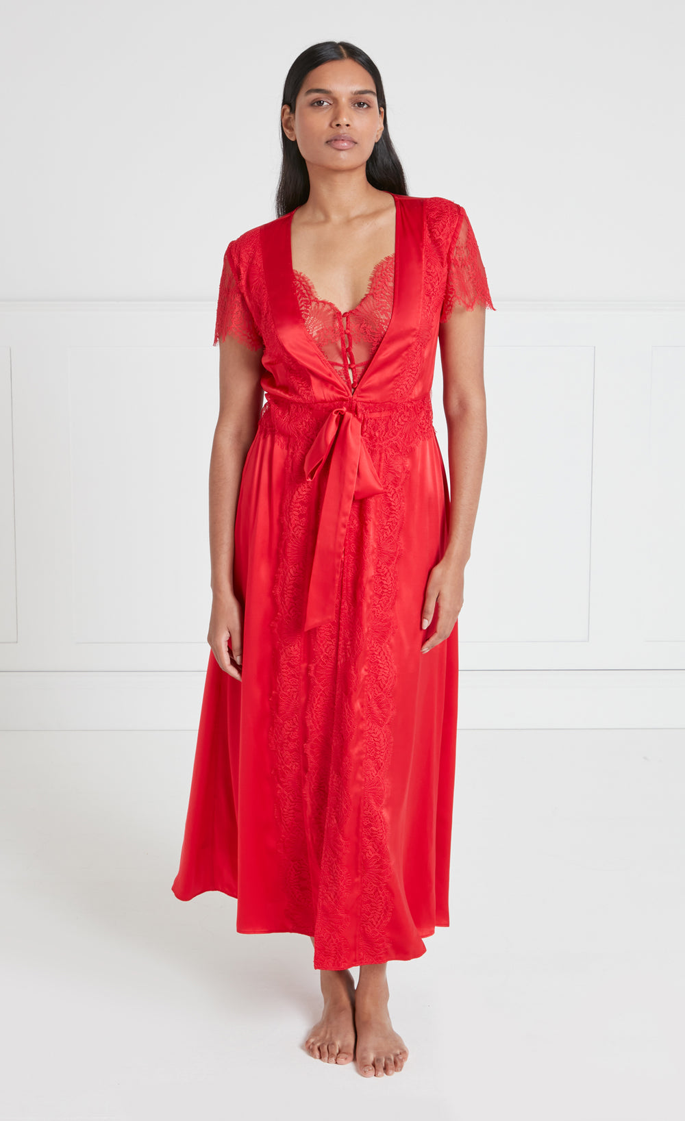 Gaia Robe - Red