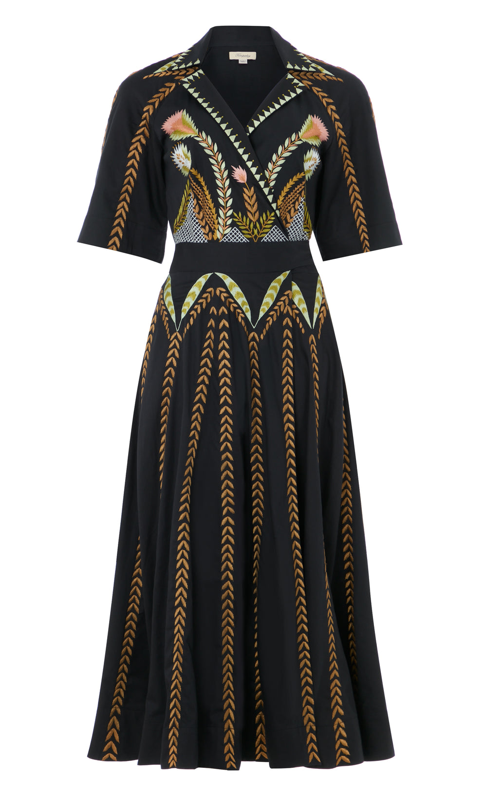 Juniper Wrap Dress - Black