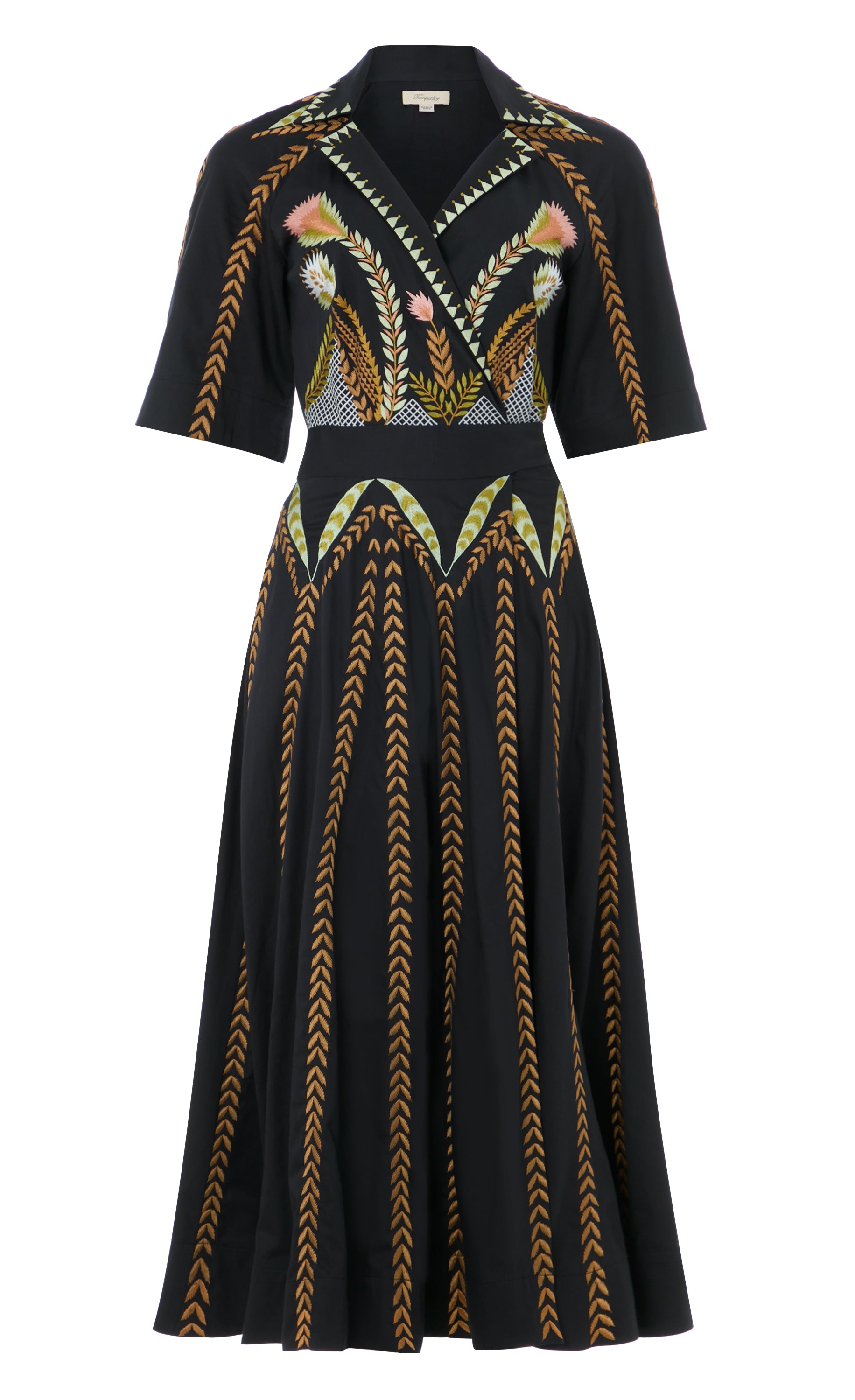 Juniper Wrap Dress - Black