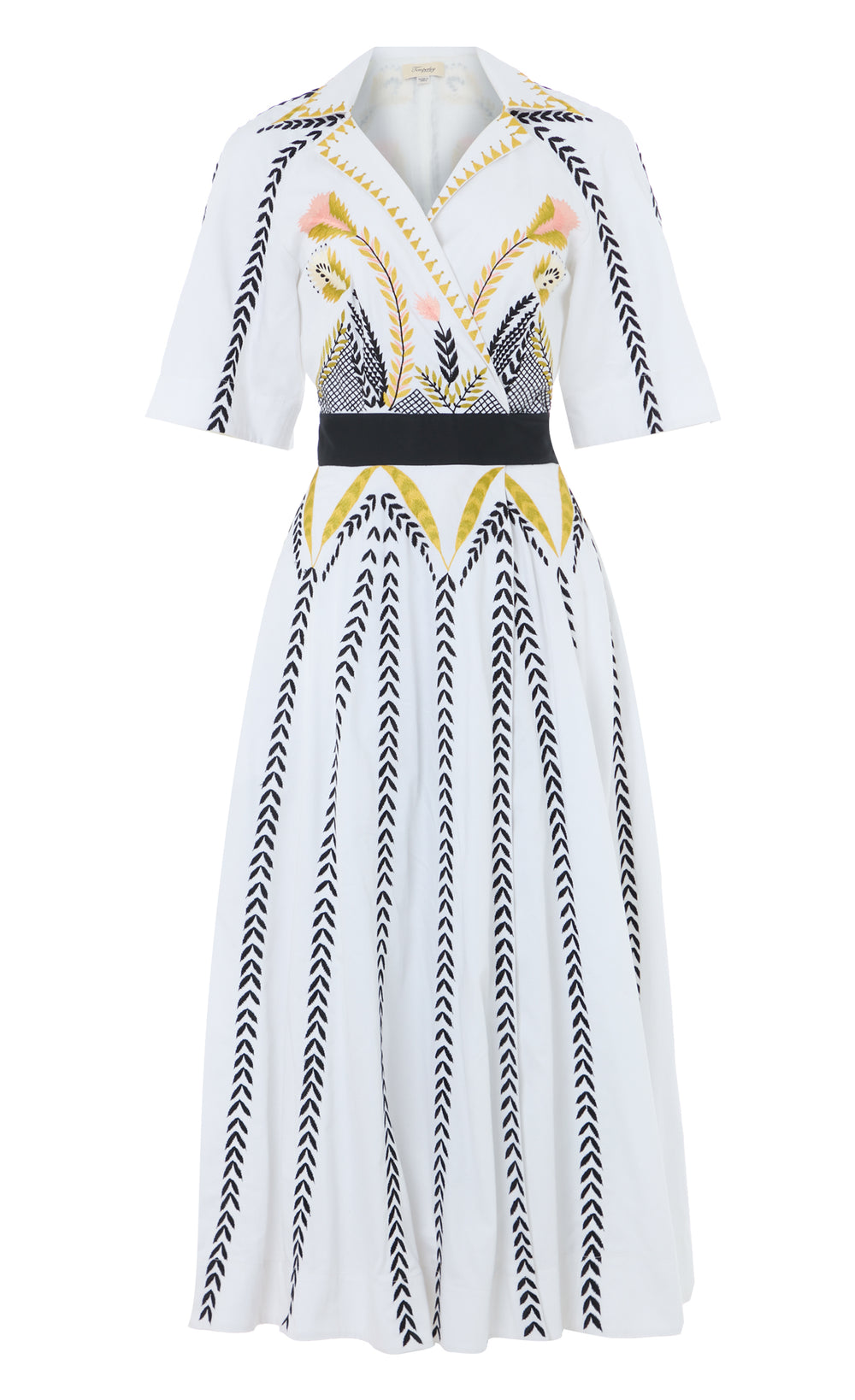 Juniper Wrap Dress - White