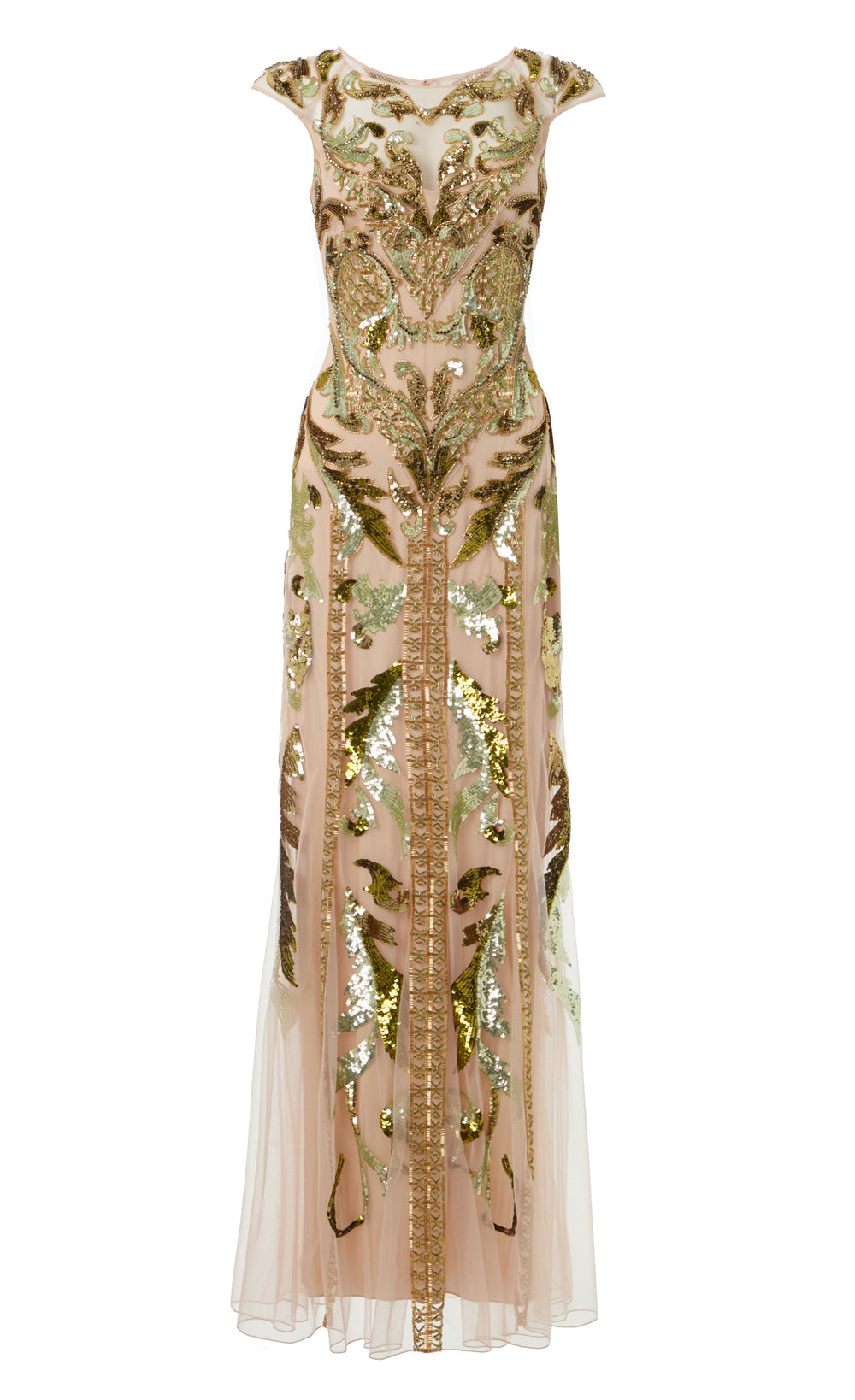 Novella Gown - Gold