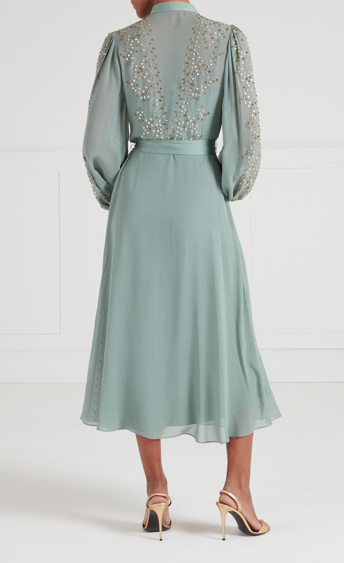 Oberon Shirt Dress - Jade Green