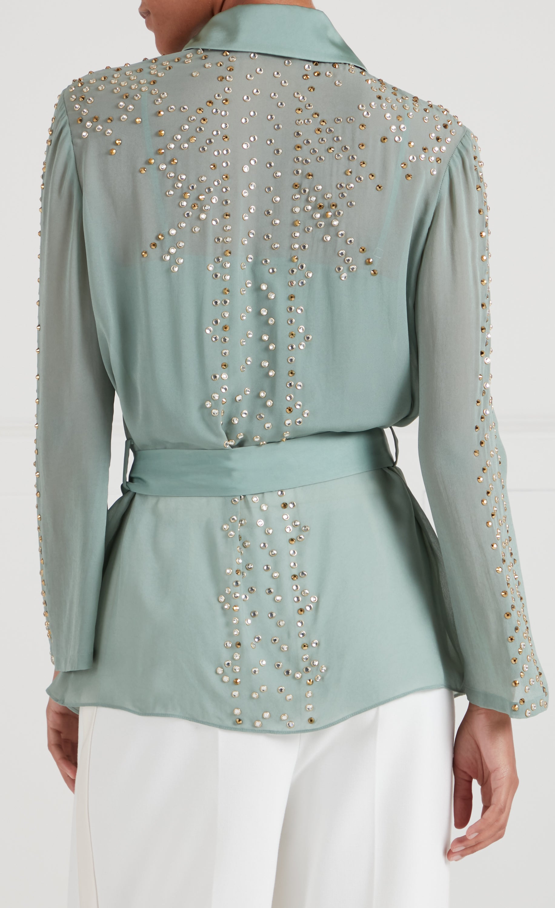 Oberon Shirt - Jade Green