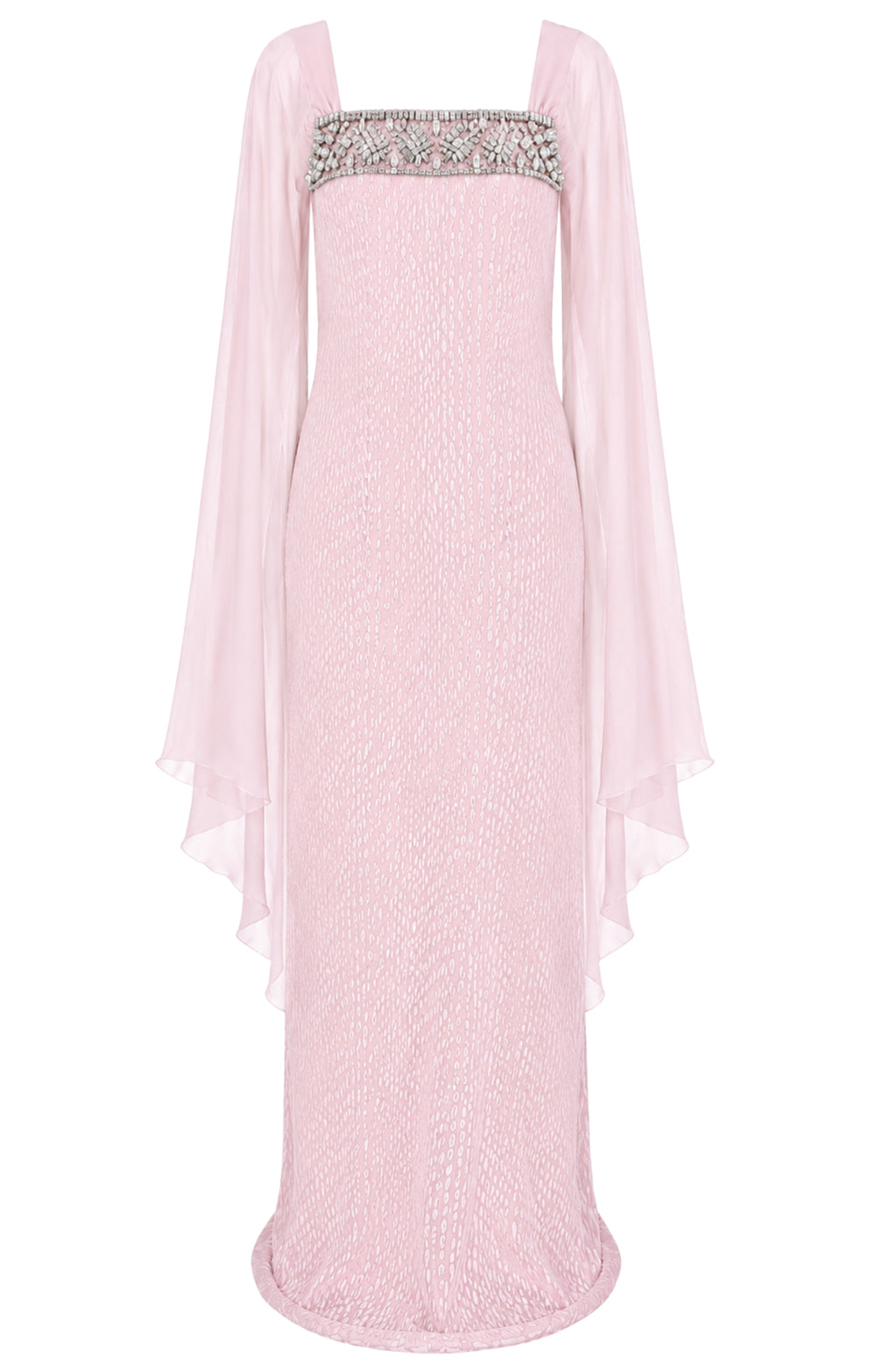 Pyramus Cape Gown - Lilac Rose