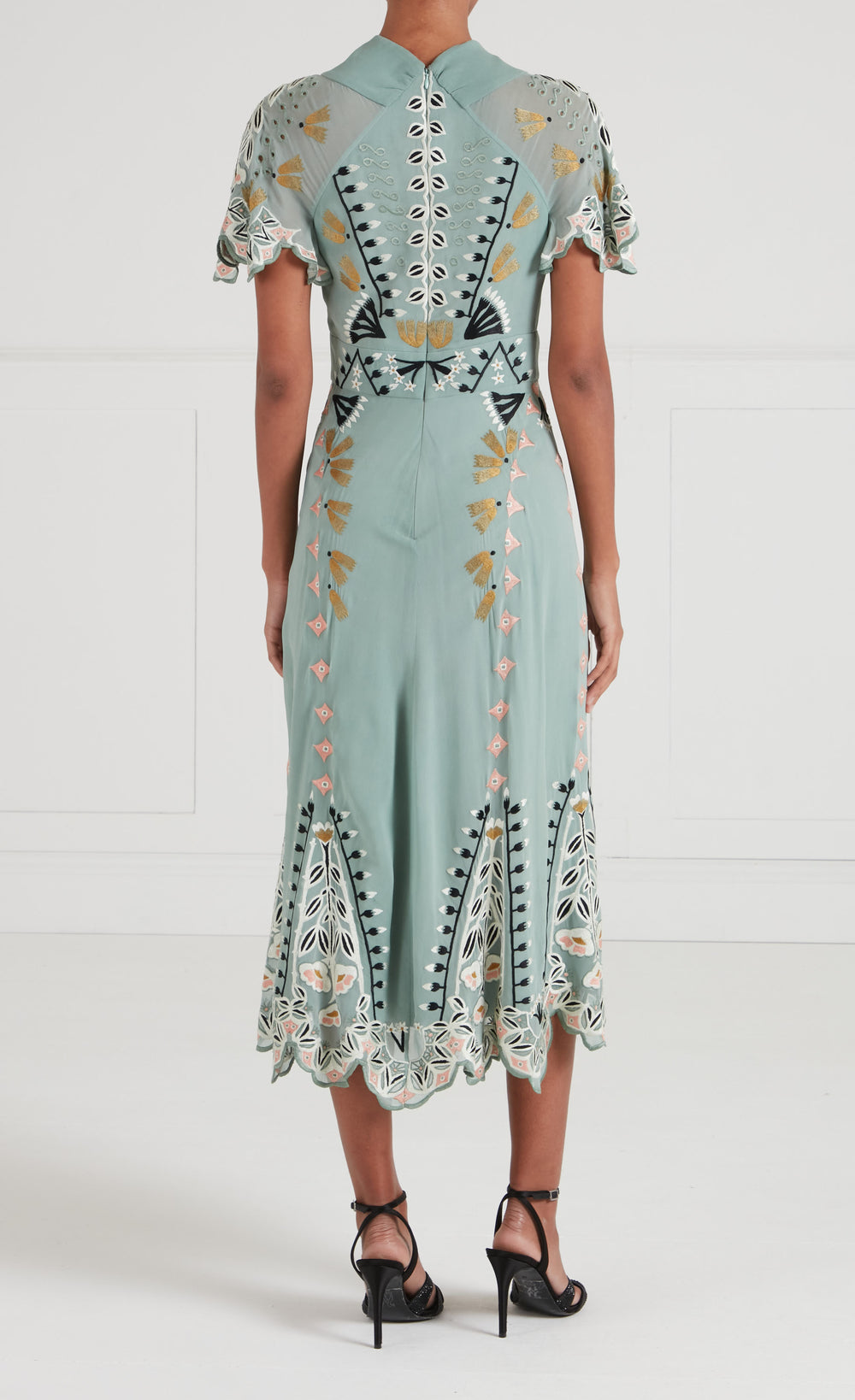 Rosalba Dress - Jade Green