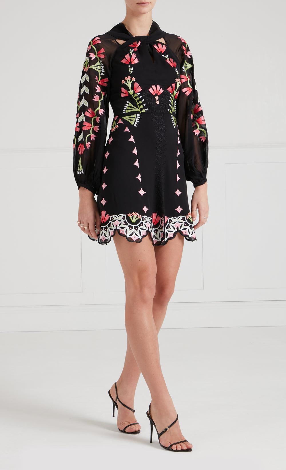 Rosalba Mini Dress - Black