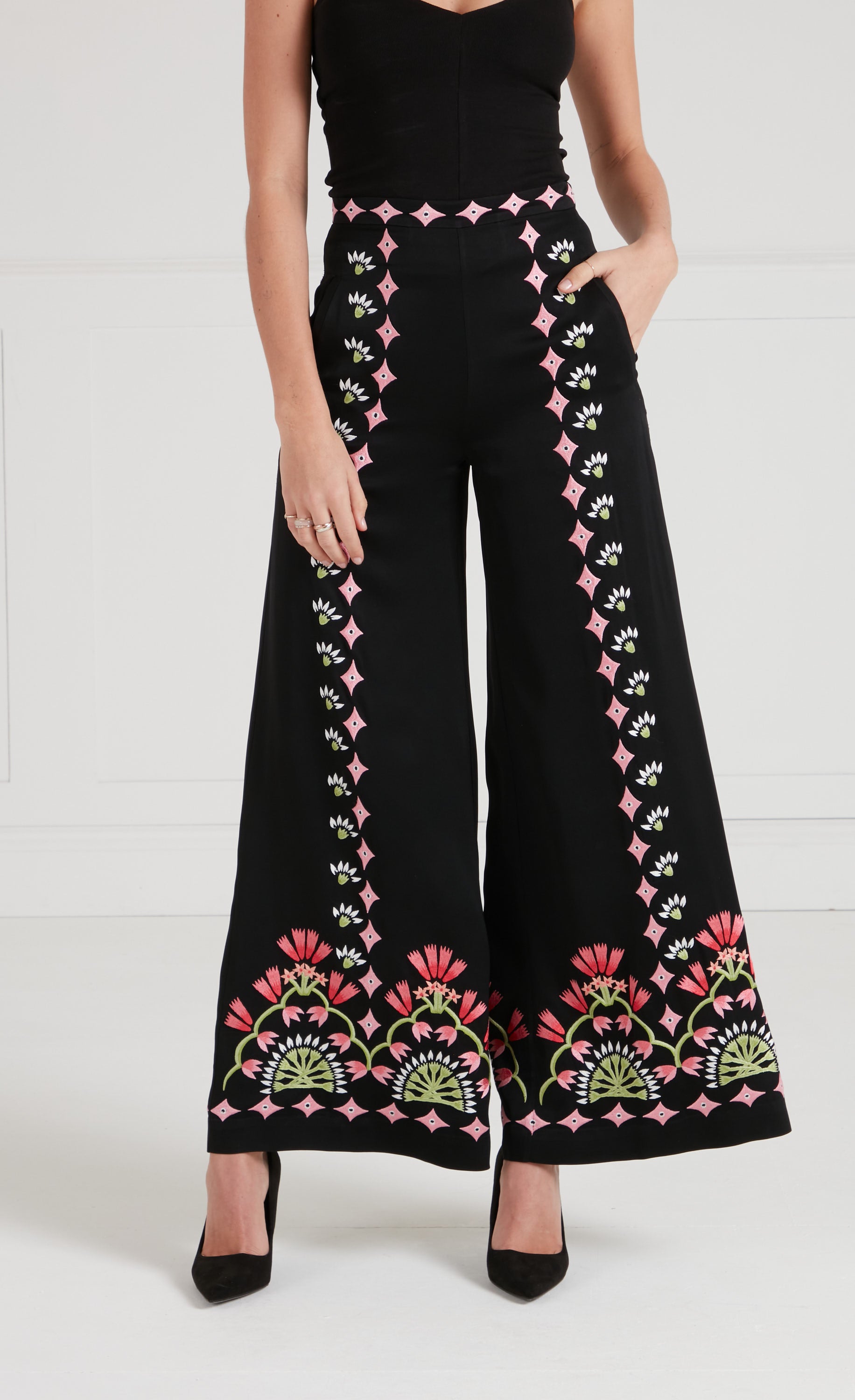 Rosalba Trousers - Black