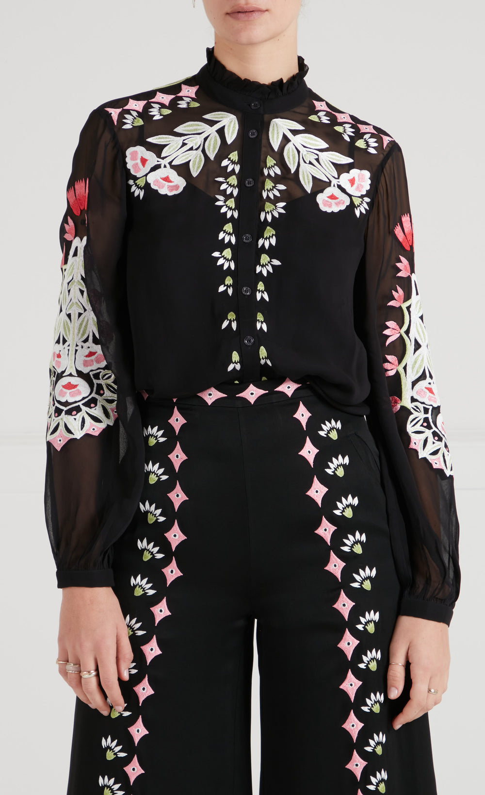 Rosalba Shirt - Black
