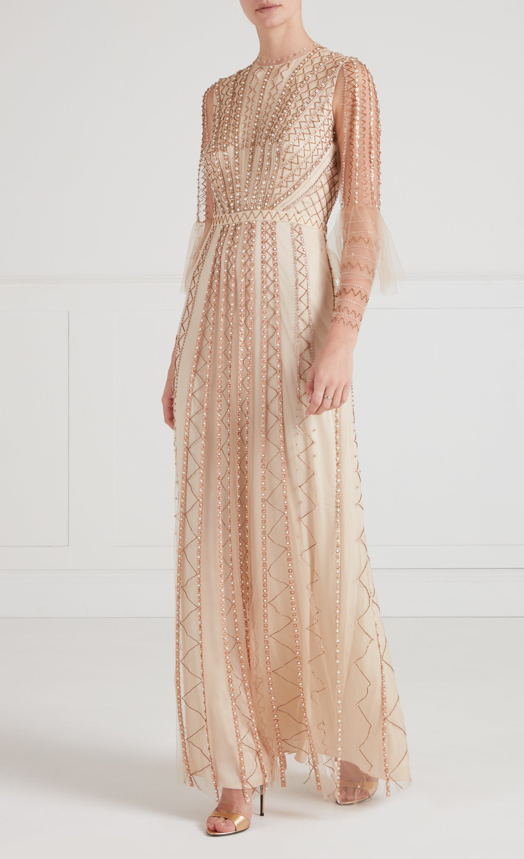 Sabel Gown - Gold