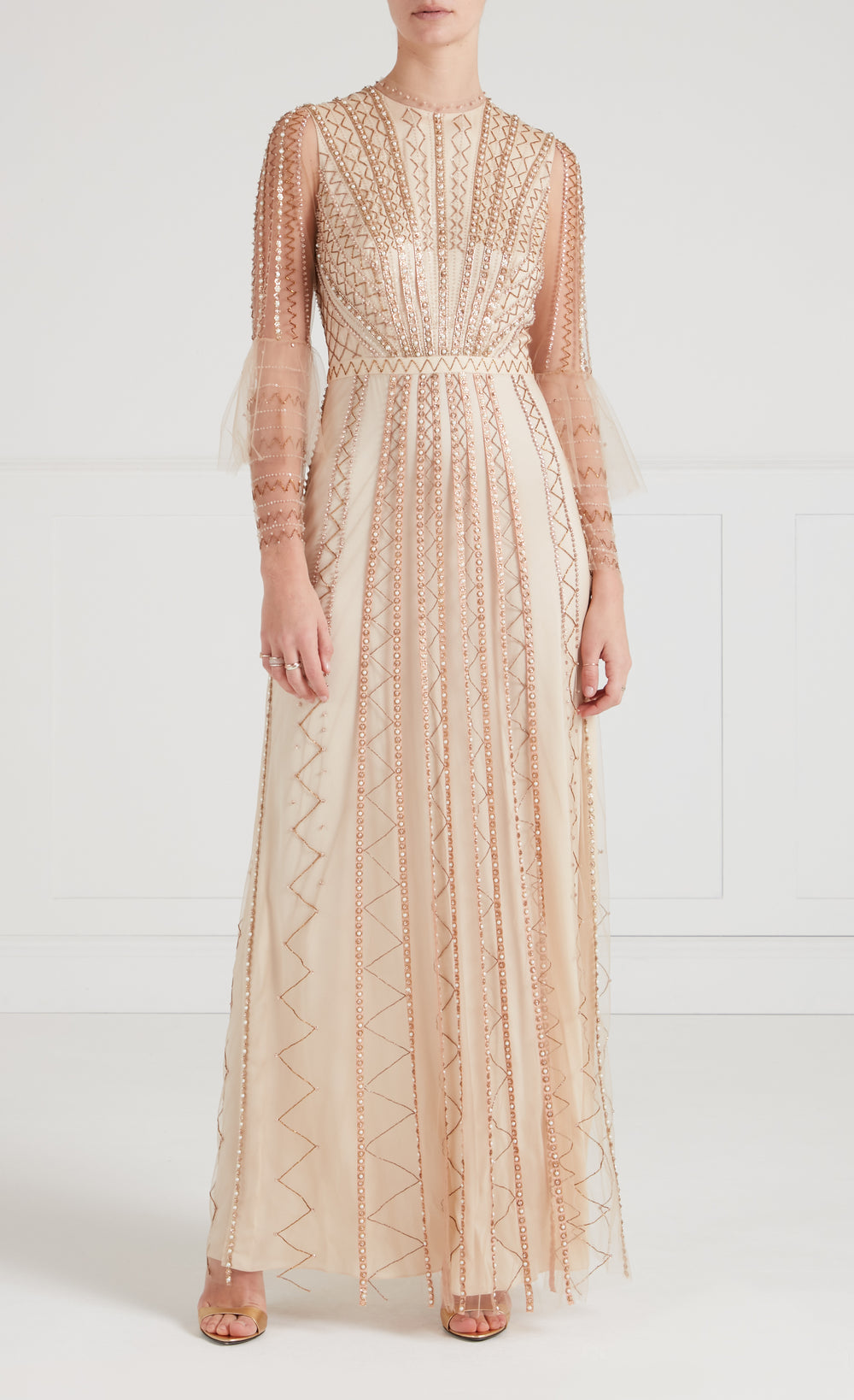 Sabel Gown - Gold