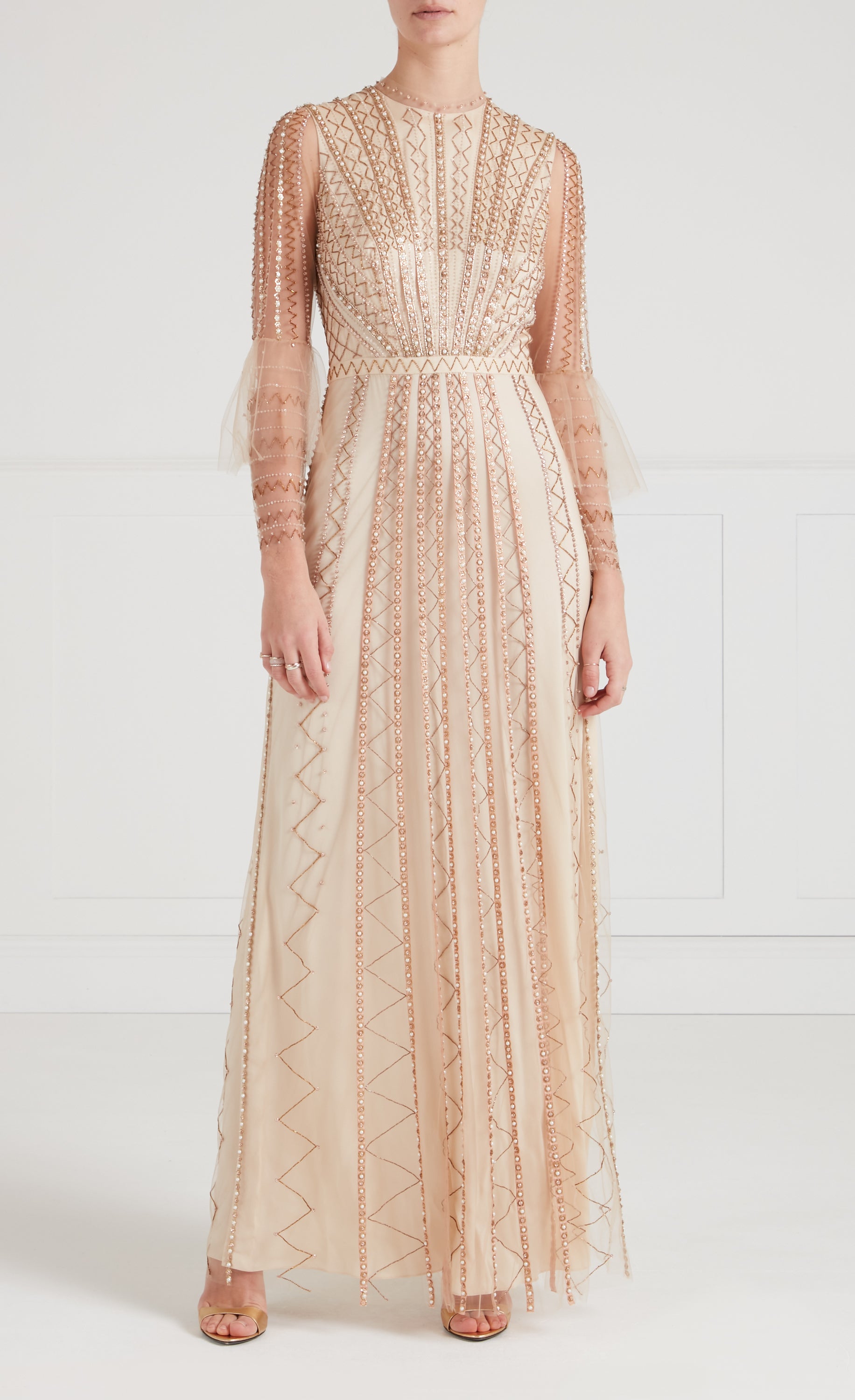 Sabel Gown - Gold
