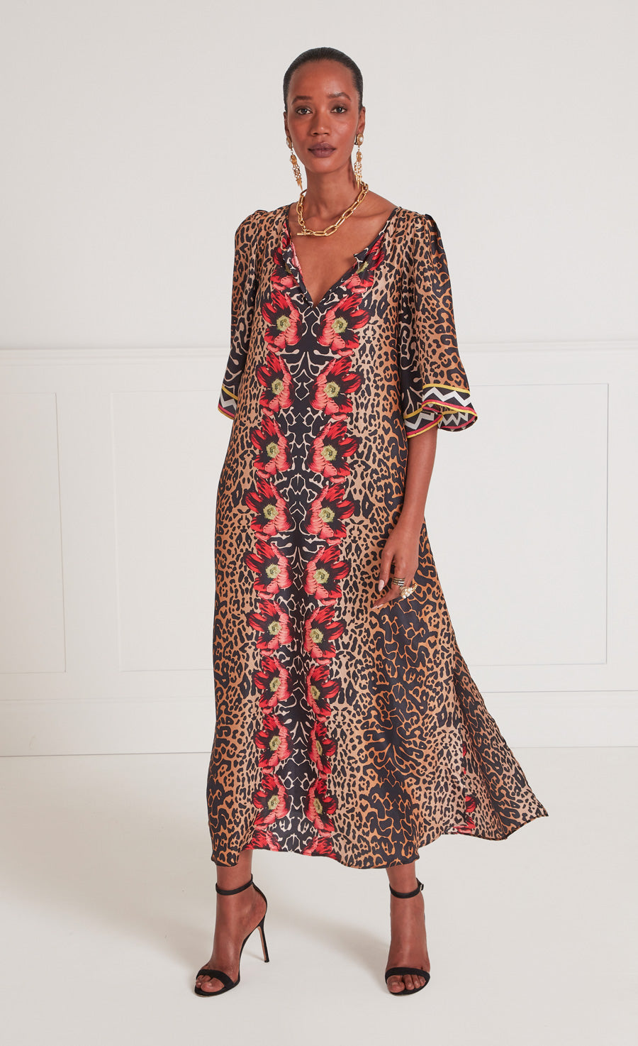 23XTEM51388 Silk Leopard
