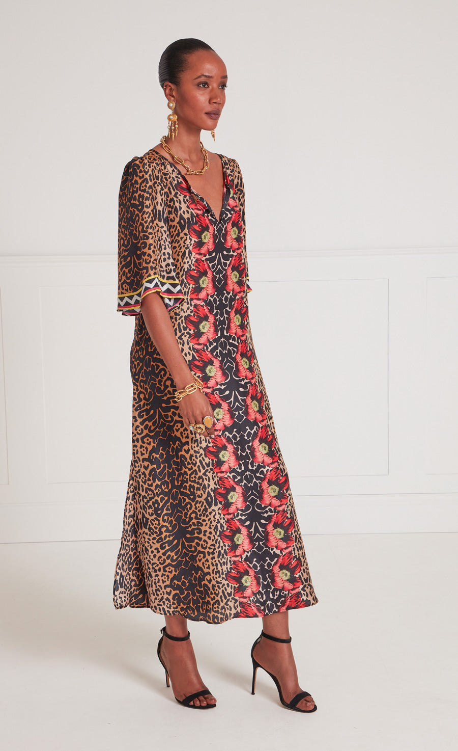 23XTEM51388 Silk Leopard