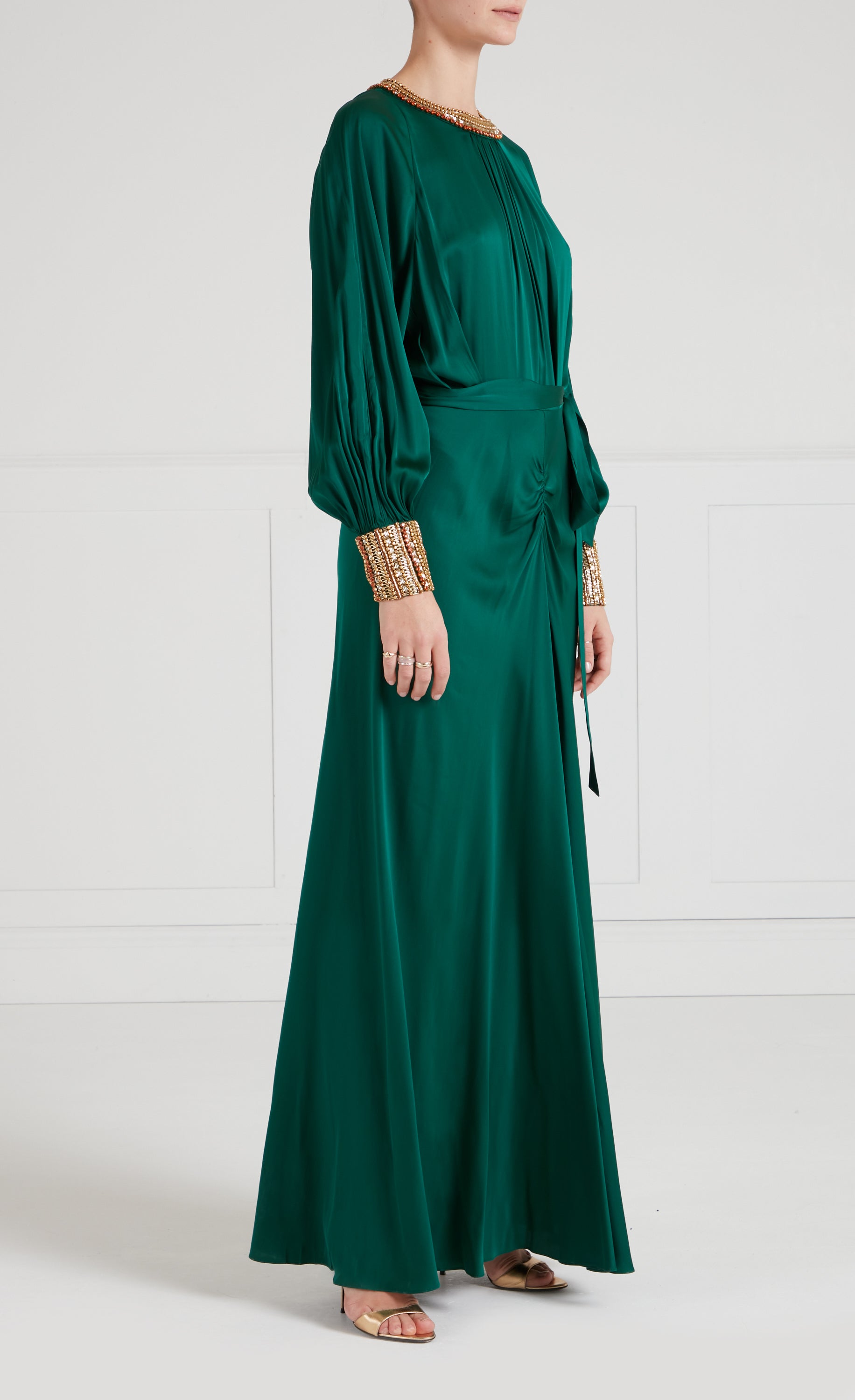 temperley london green dress Temperley London - Tahira Gown - Emerald