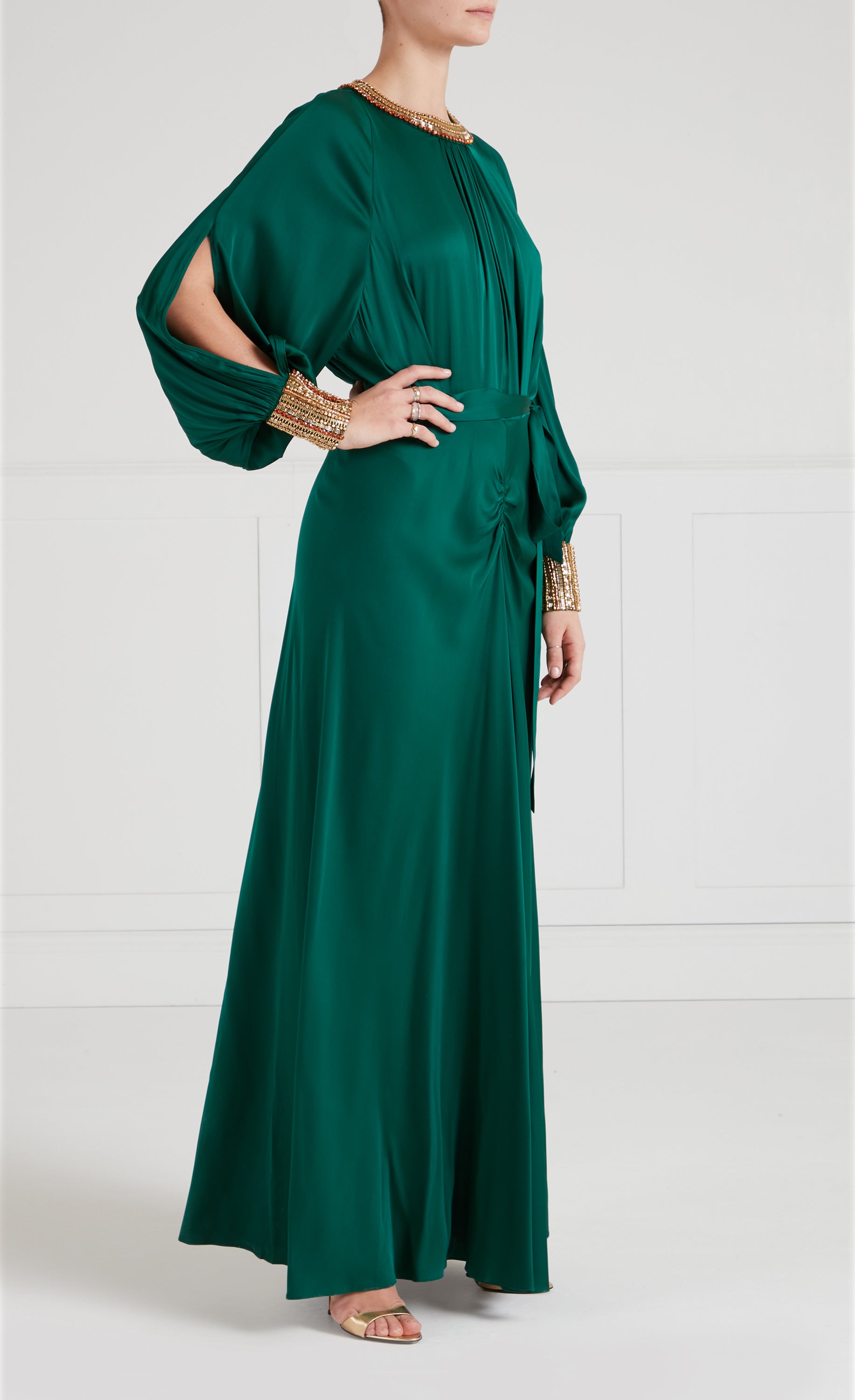 Tahira Gown - Emerald