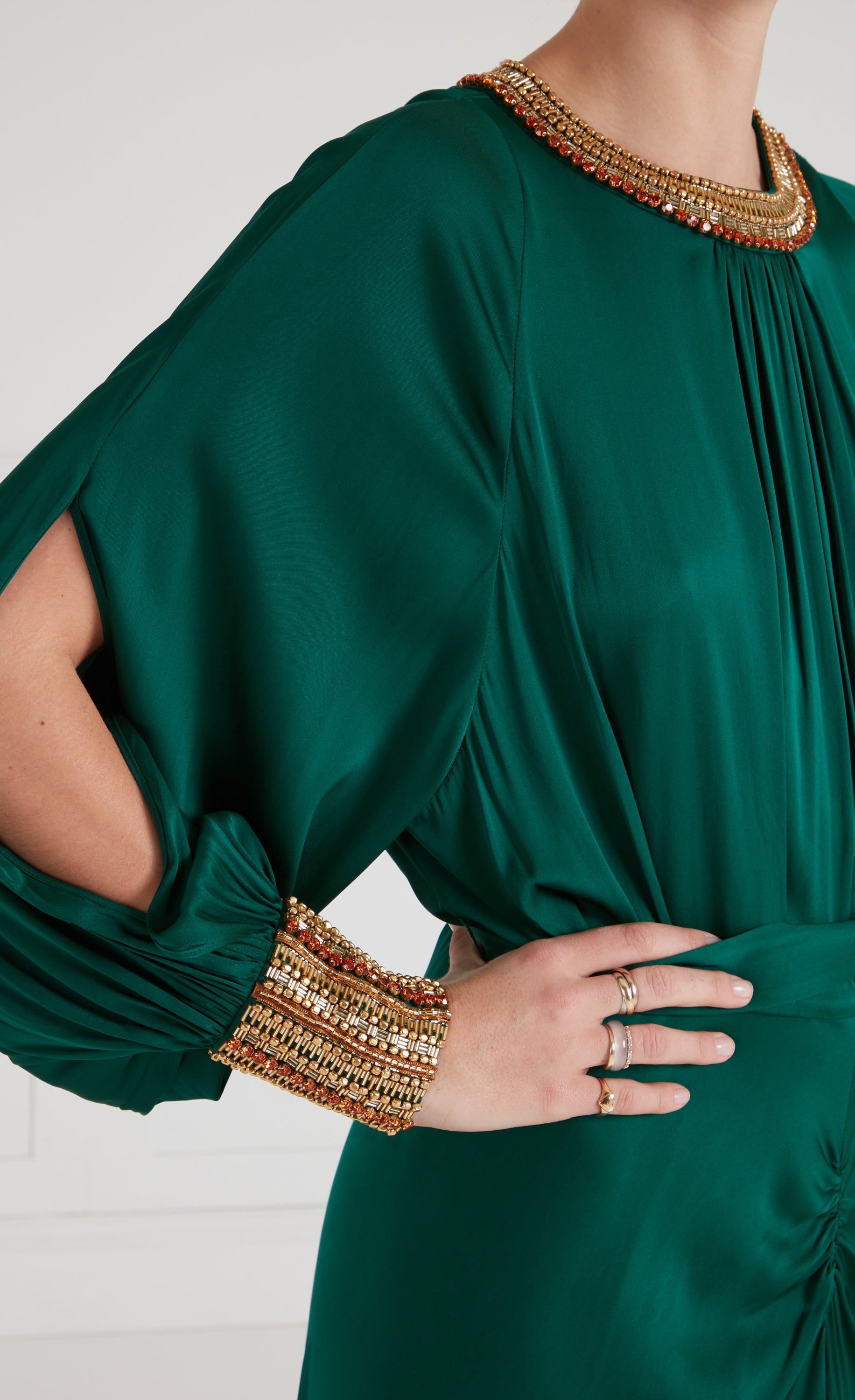 Tahira Gown - Emerald