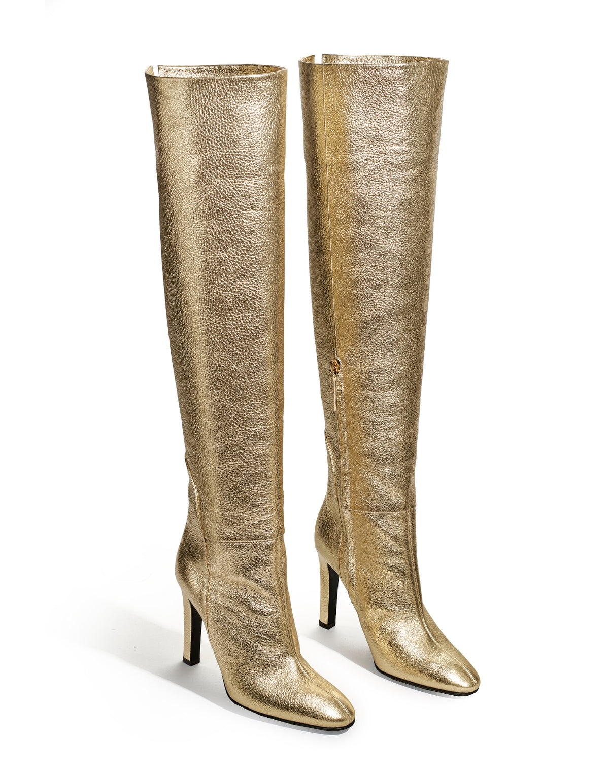 Tempest Tall Boots - Gold