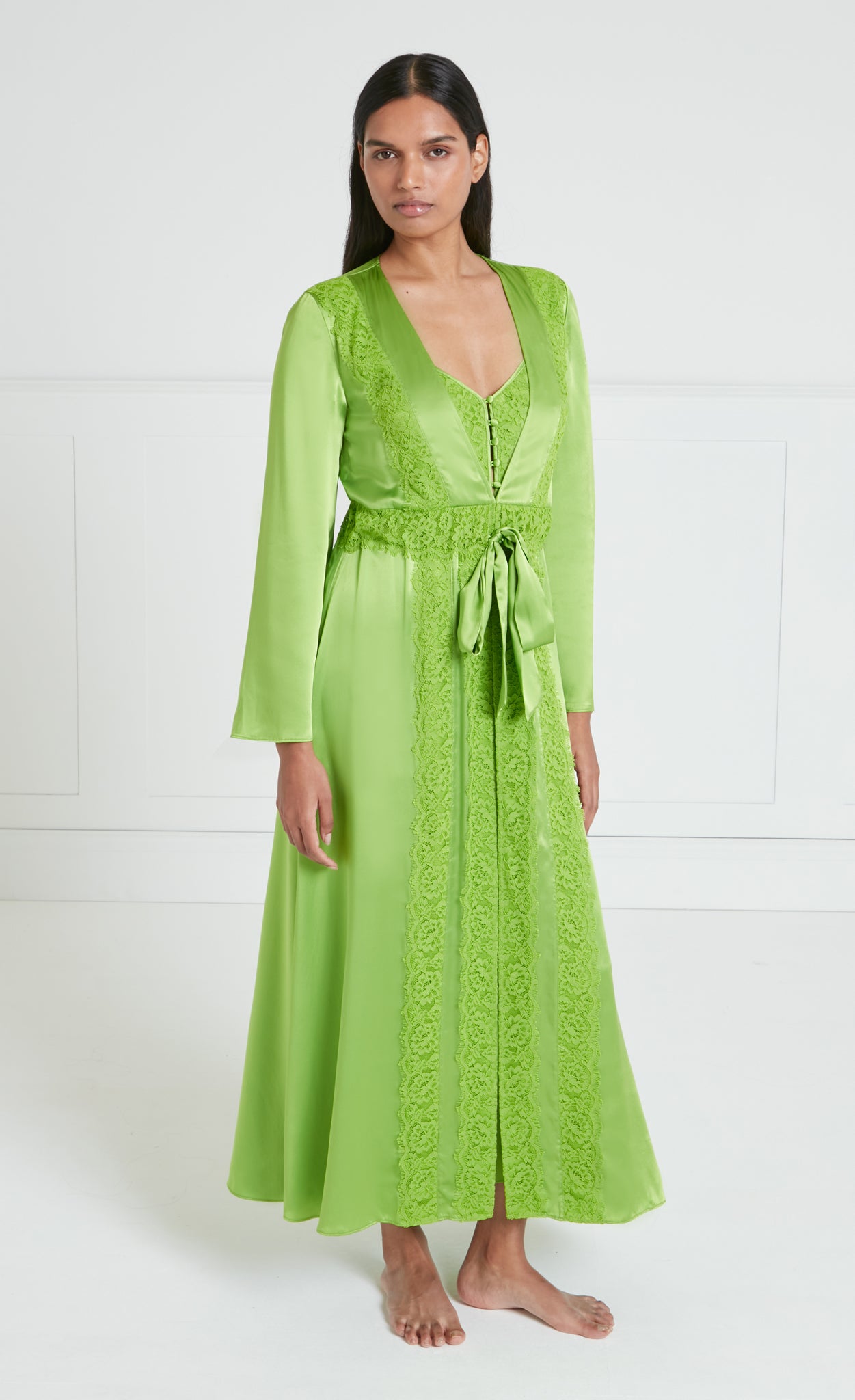 Thalia Robe - Green