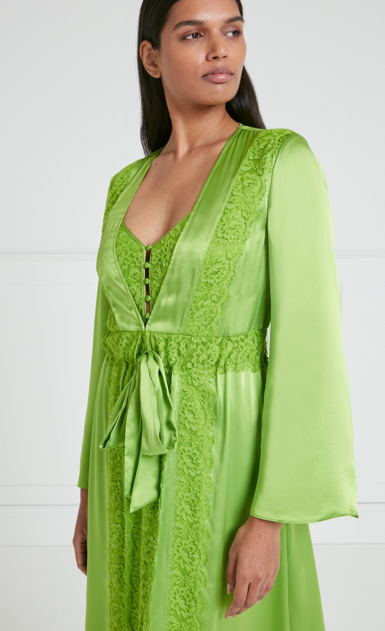 Thalia Robe - Green