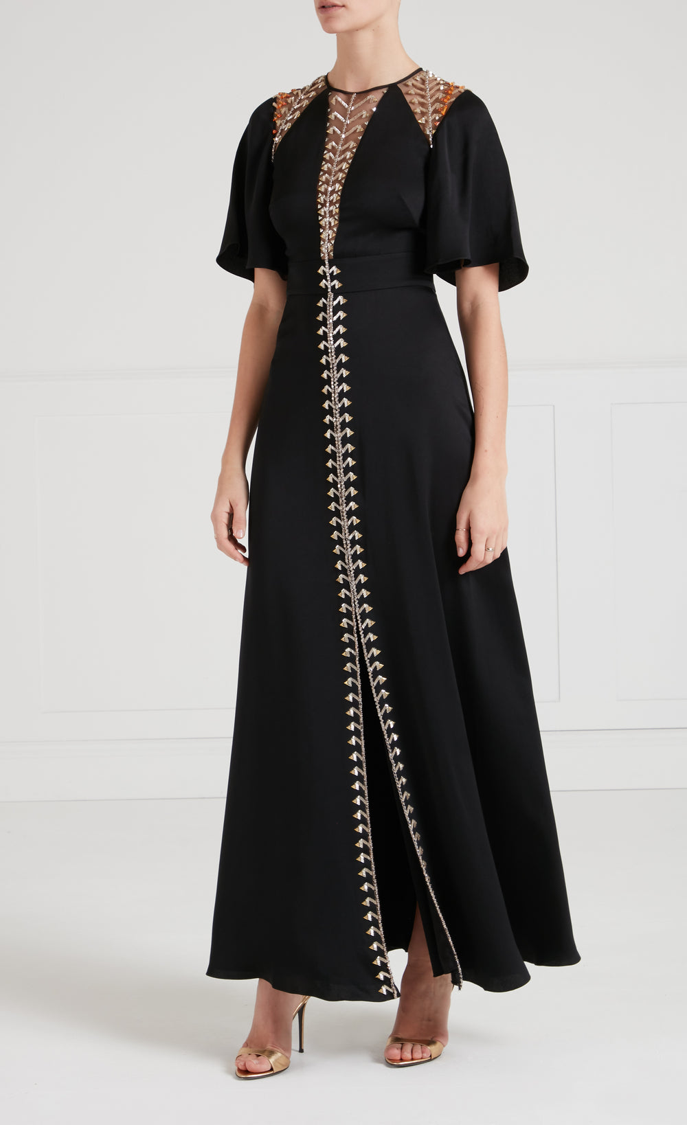 Wildlife Gown - Black