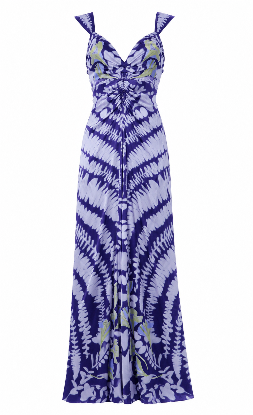 Ivy Strappy Gown - Lavender Blue