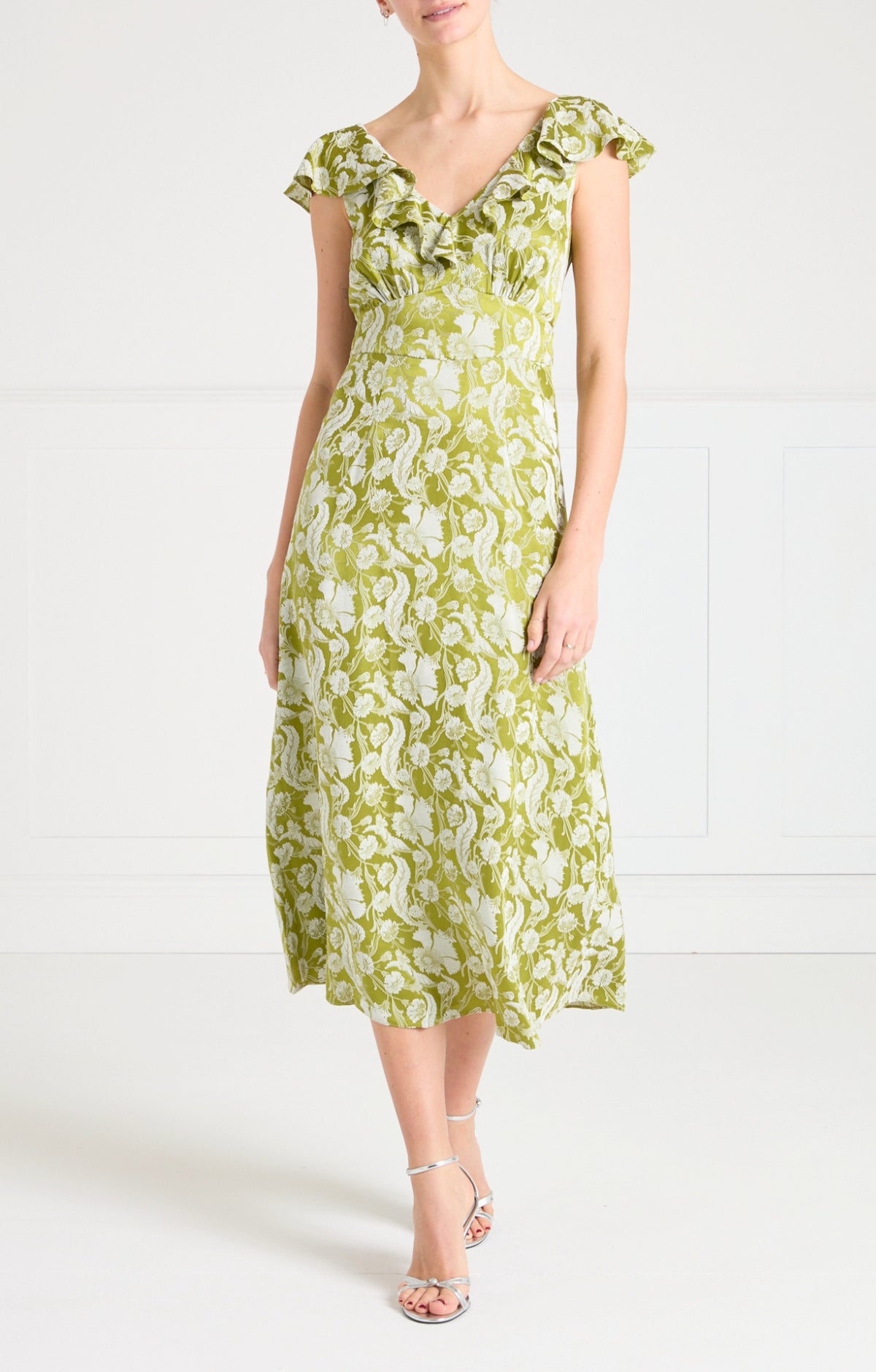 Chartruse Model Celine Dress - Chartreuse | Dresses & Jumpsuits | Temperley London ...