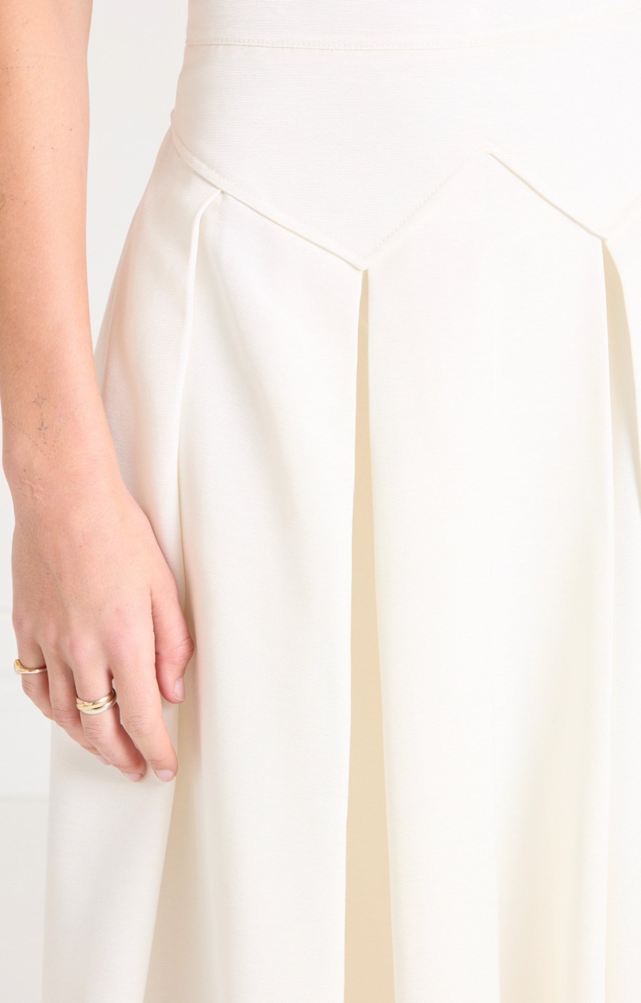 Elodie Full Length Skirt - Black