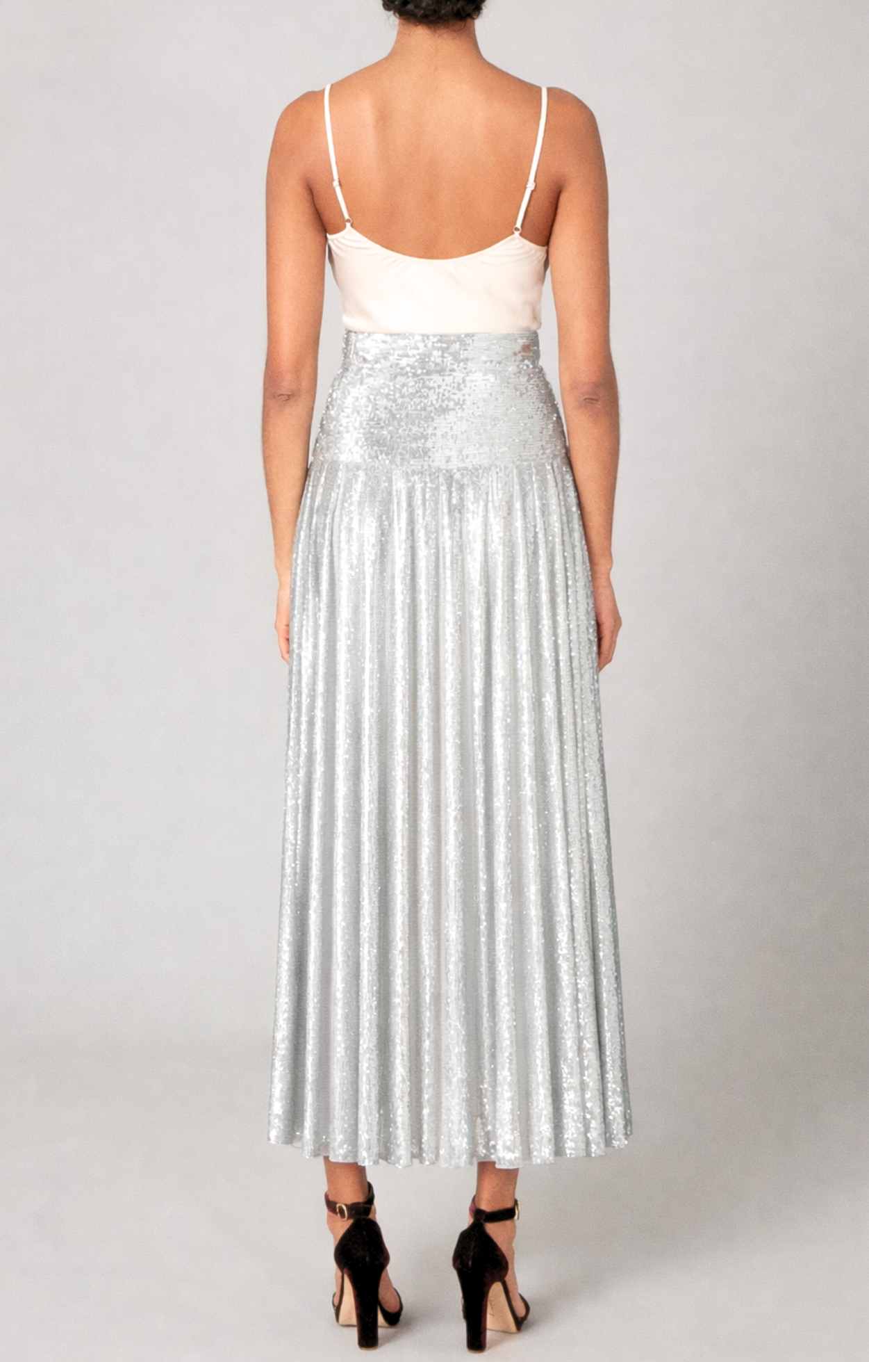 Filigree Skirt - Silver