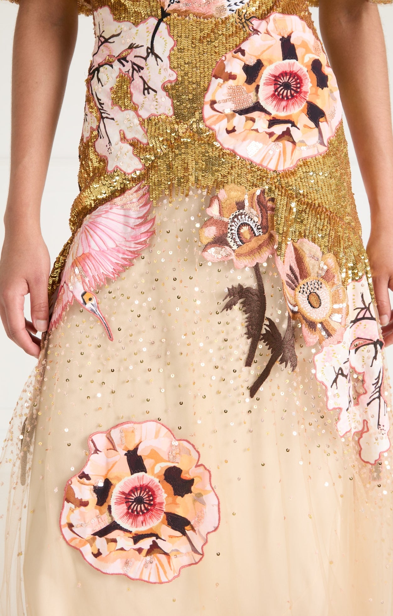 Petal Gown - Gold