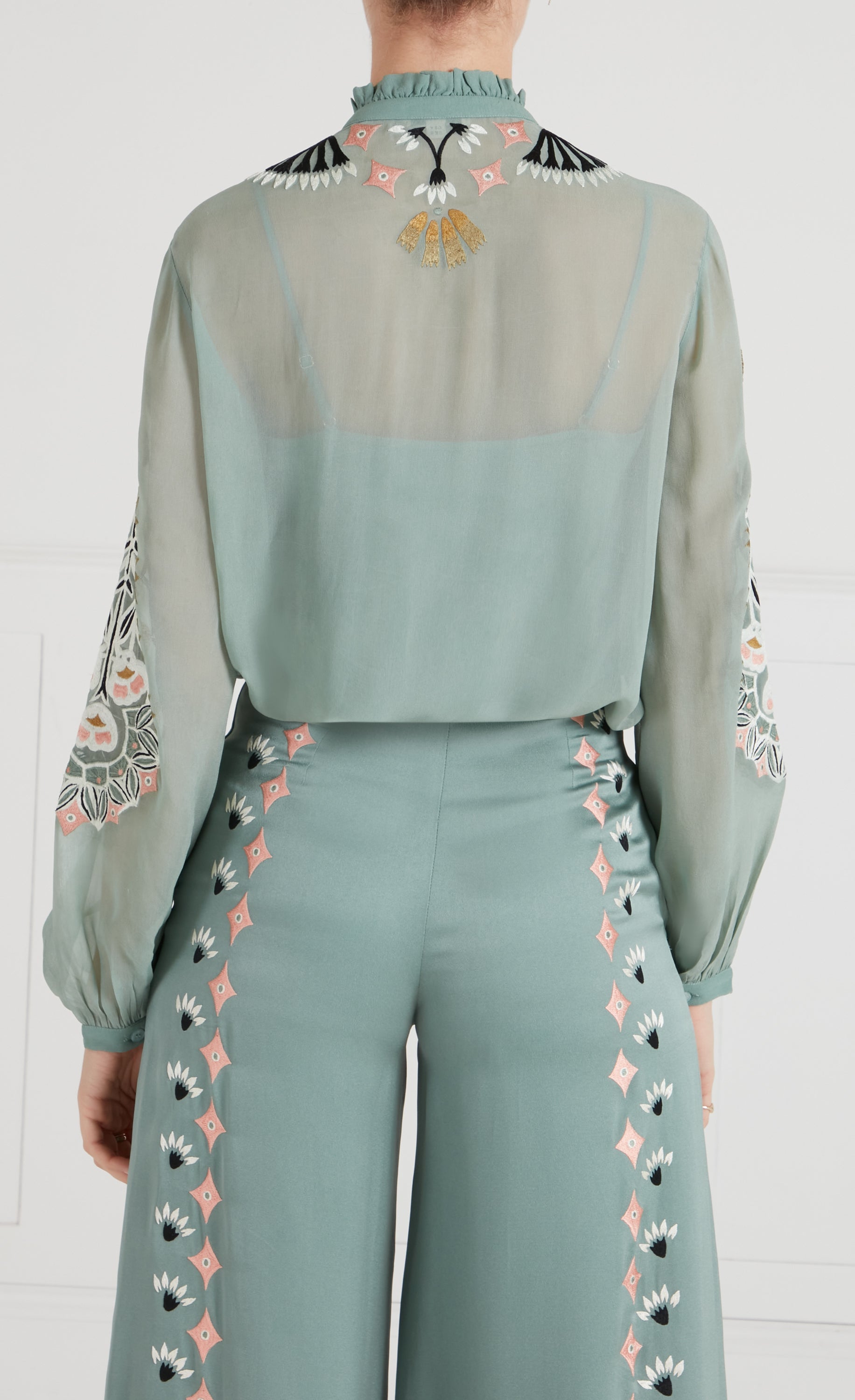 Rosalba Shirt - Jade Green