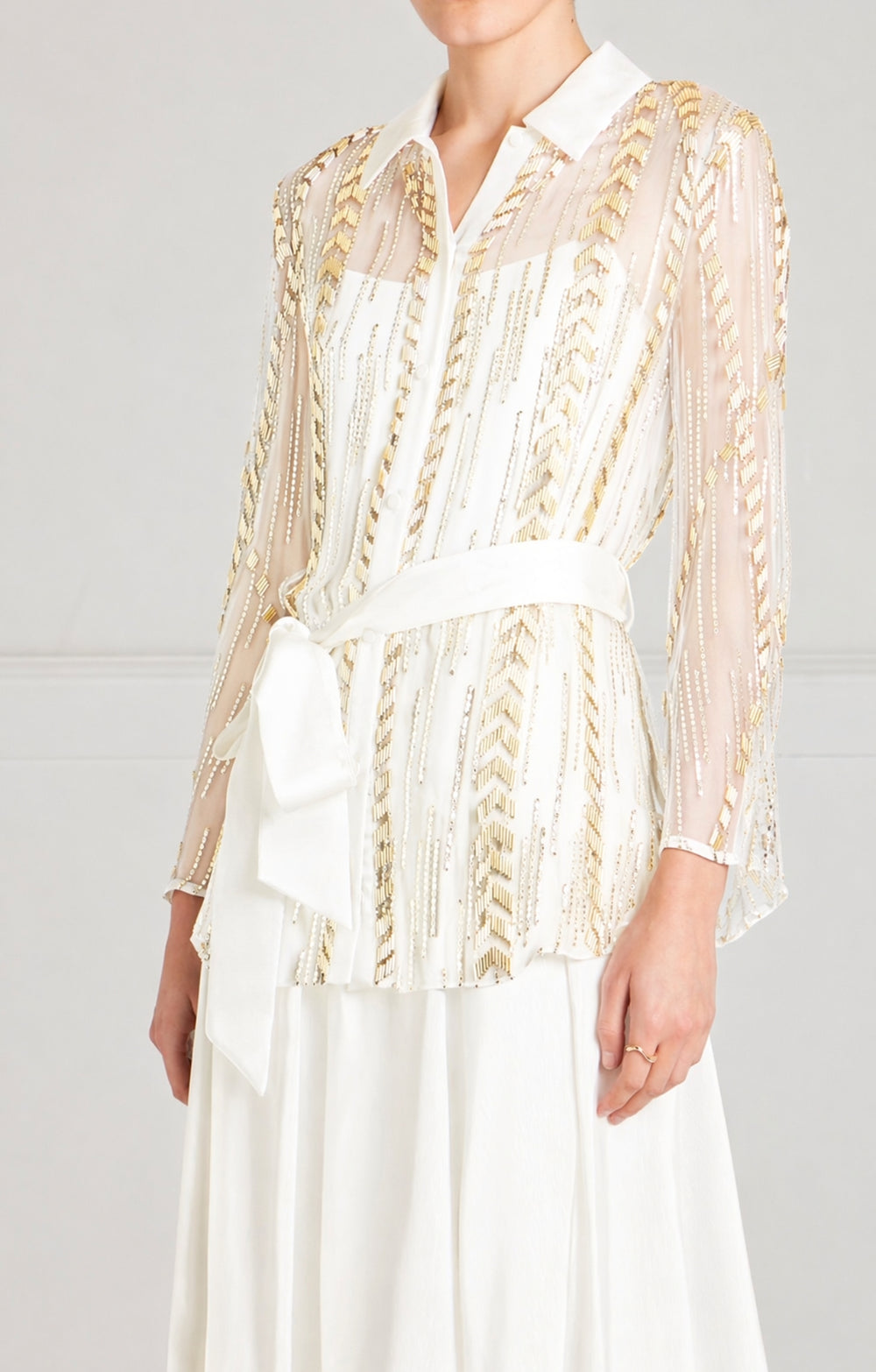 Viola Shirt - Ivory