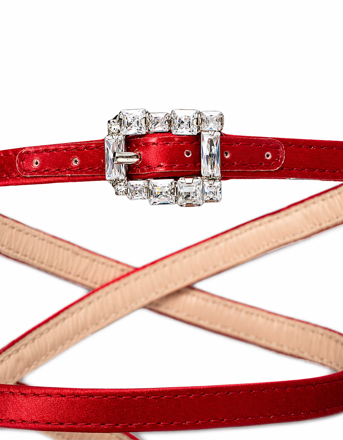 Vixen Strappy Sandals - Red